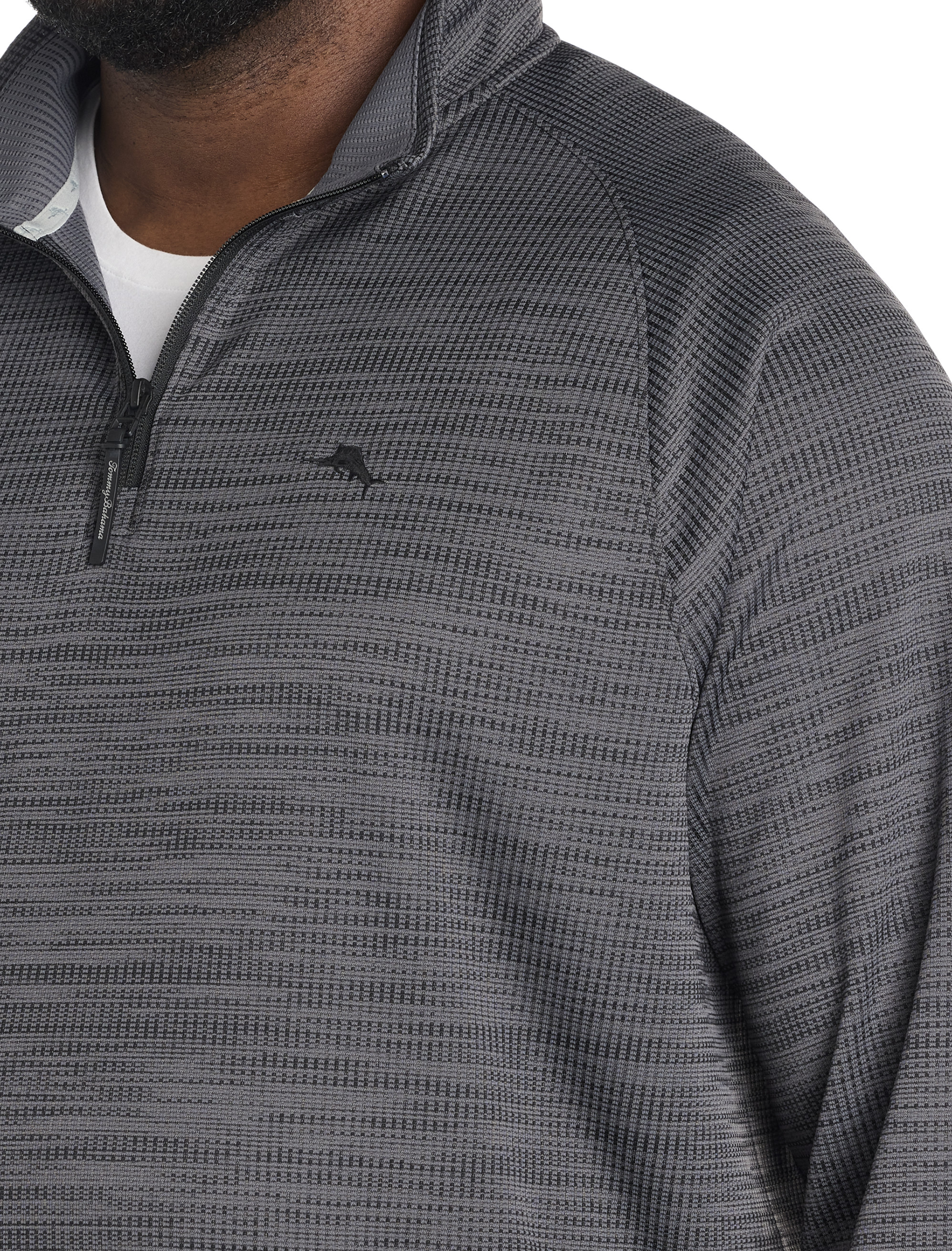 Big + Tall | Tommy Bahama Palm Pro 1/4-Zip Pullover | DXL