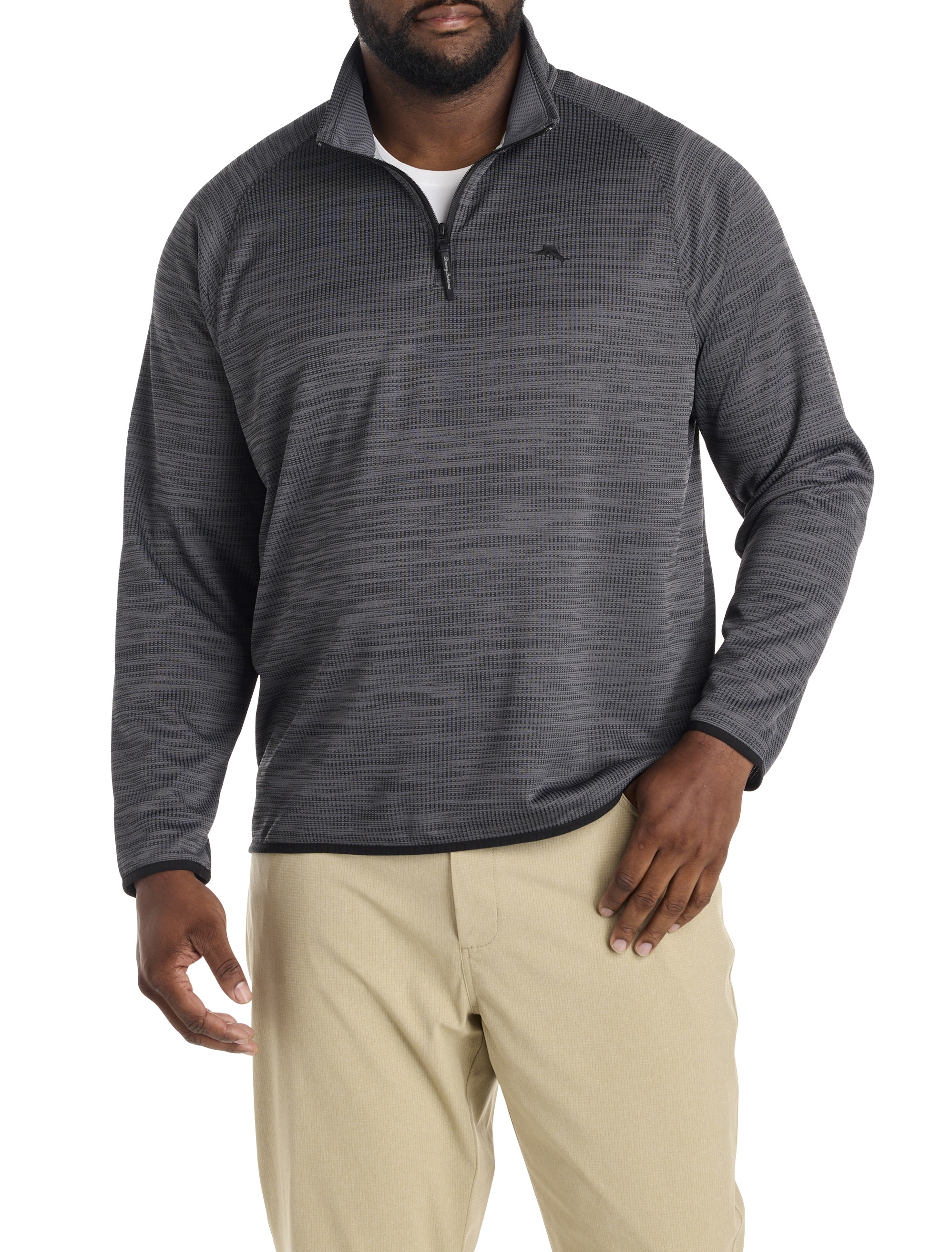 Big + Tall | Tommy Bahama Palm Pro 1/4-Zip Pullover | DXL