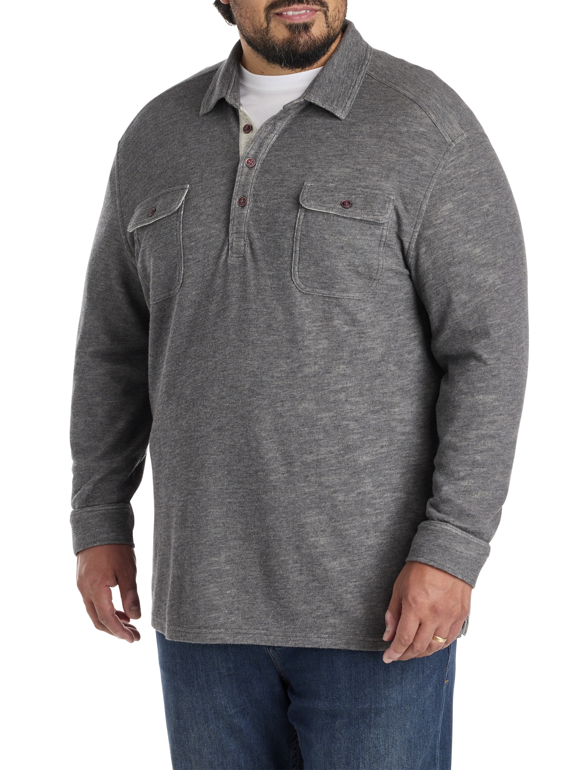 Long-Sleeve Polo Shirt - thumbnail 2