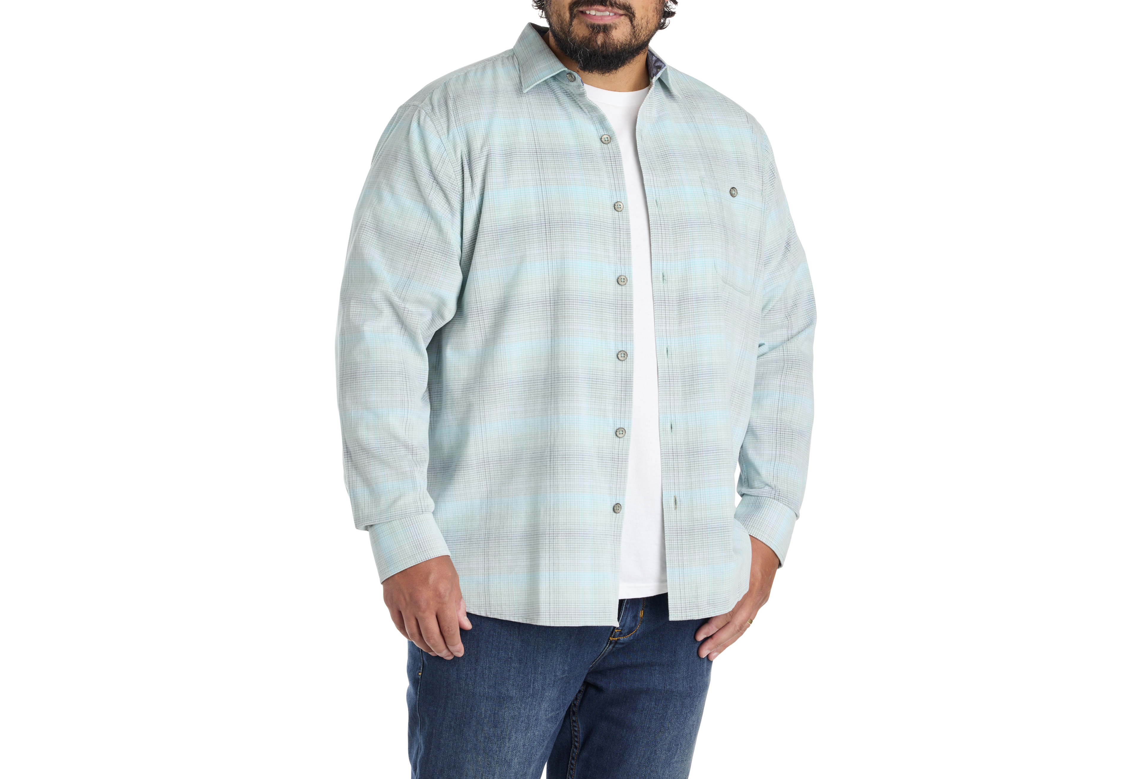 Coastline Cord Mesa Plaid Sport Shirt