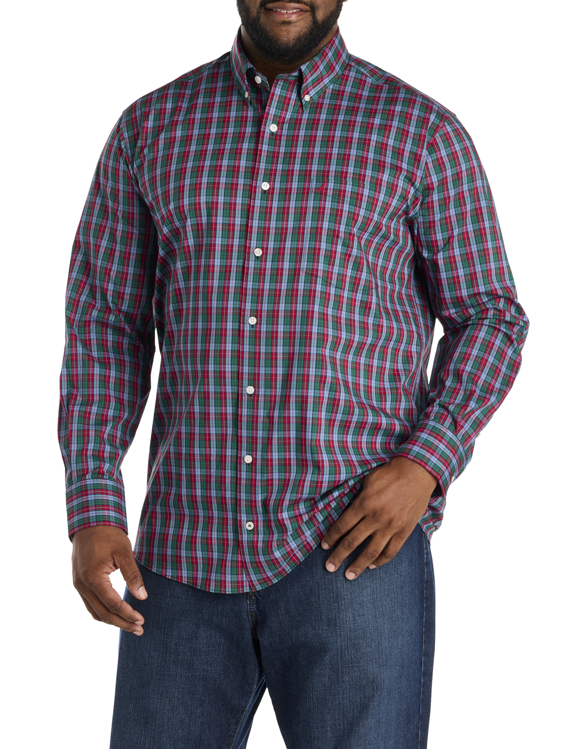 Performance Plaid Sport Shirt