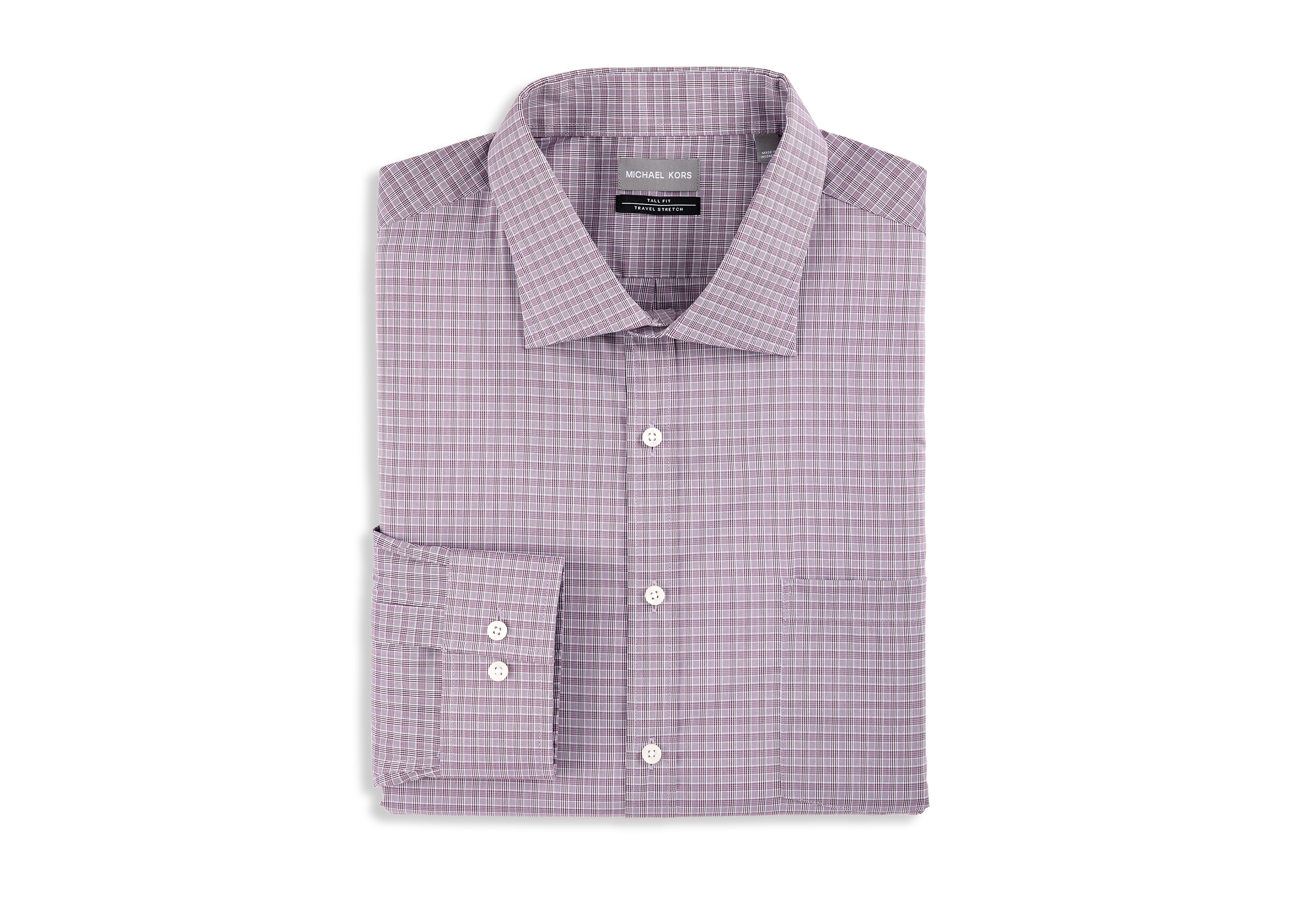 Performance Plaid Dress Shirt