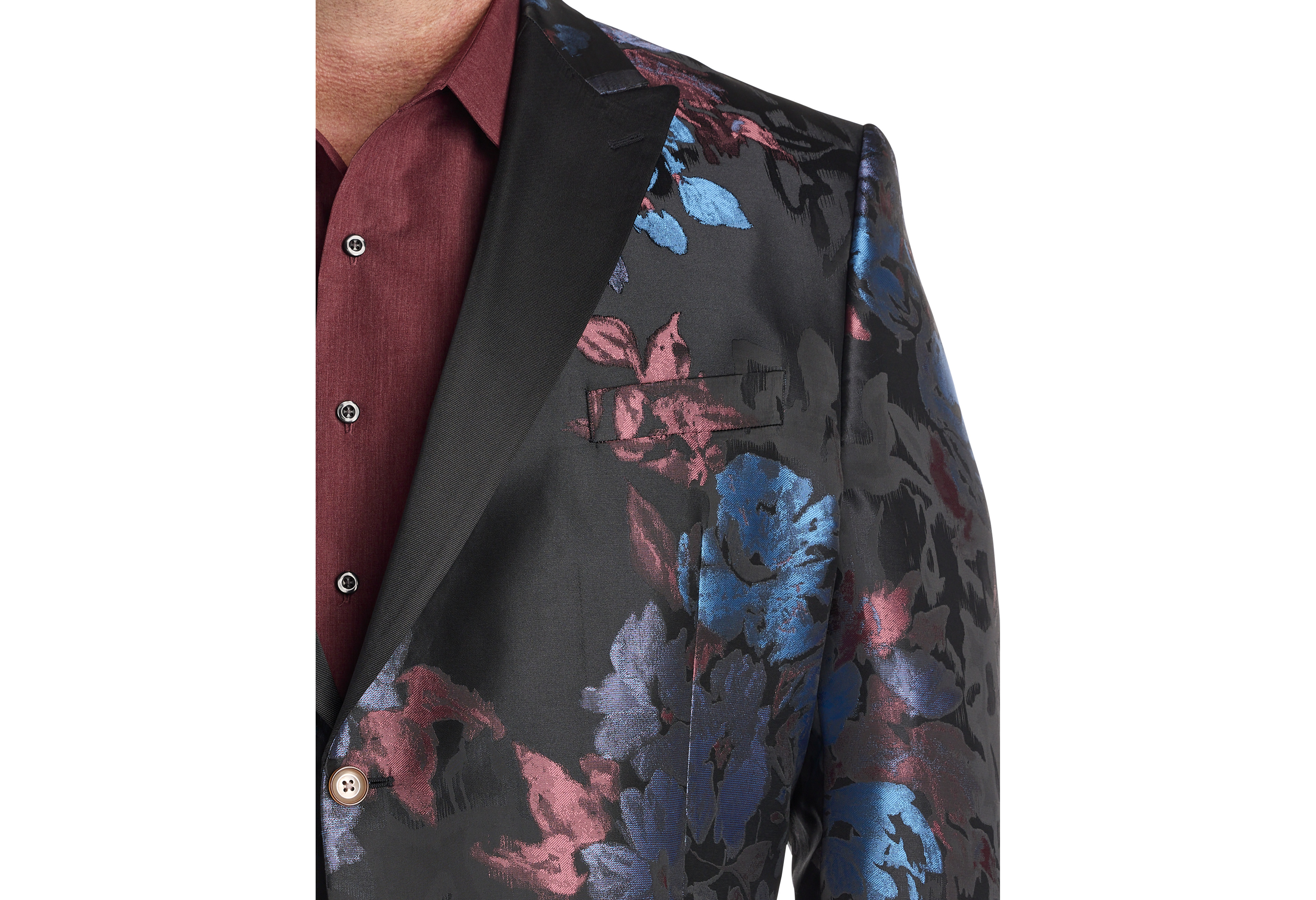 Bold Floral Sport Coat