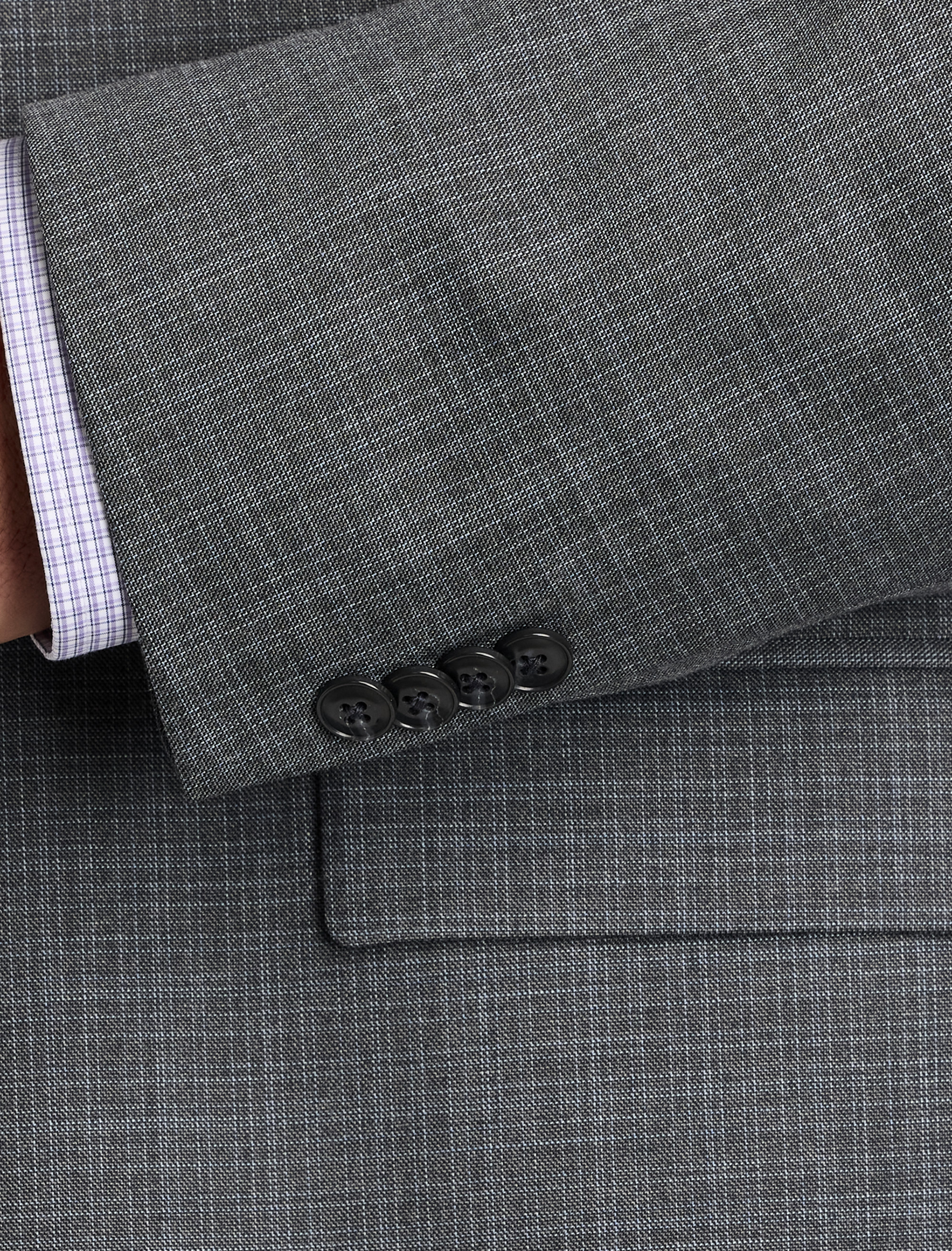 Transitional Check Suit Jacket