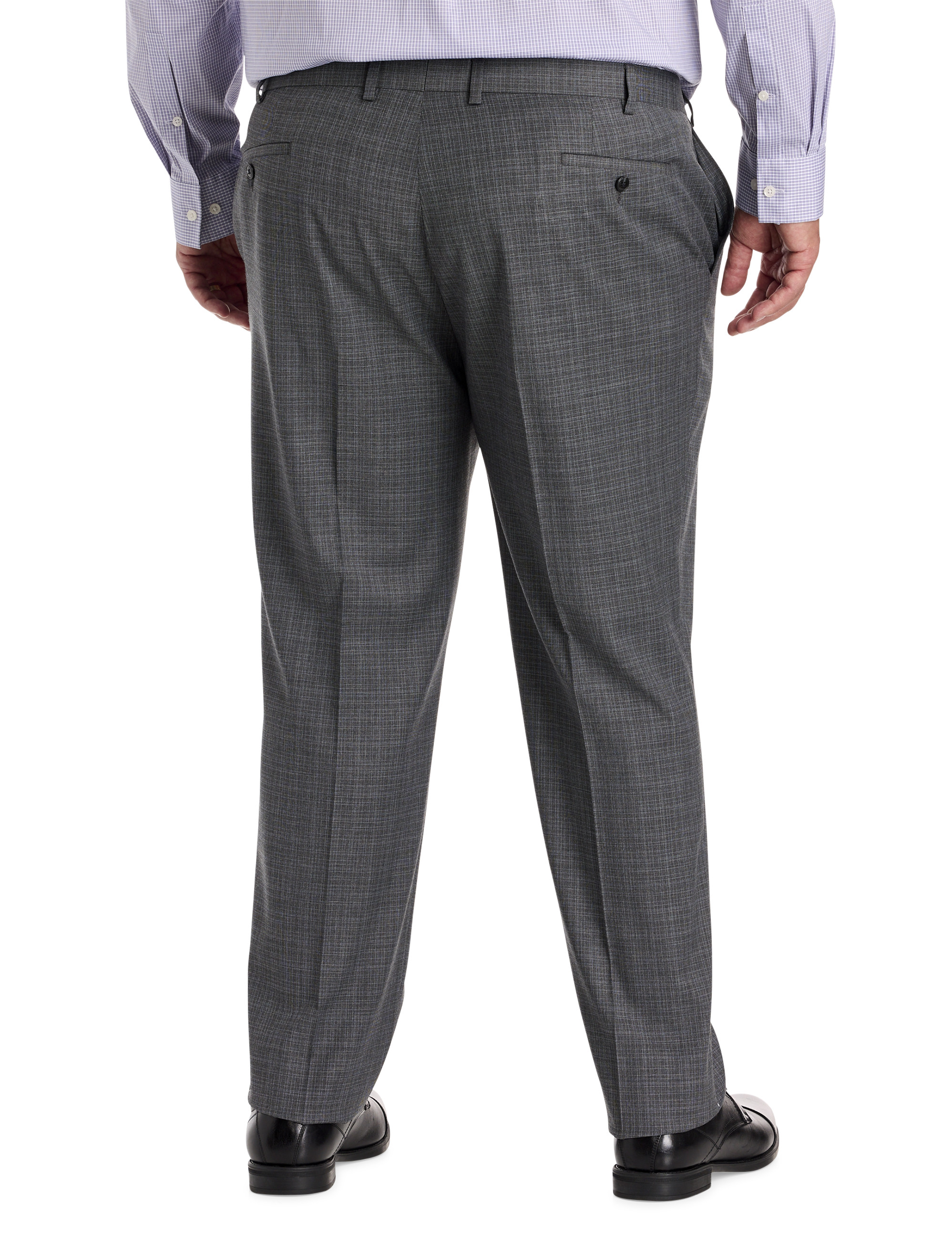 Transitional Check Suit Pants