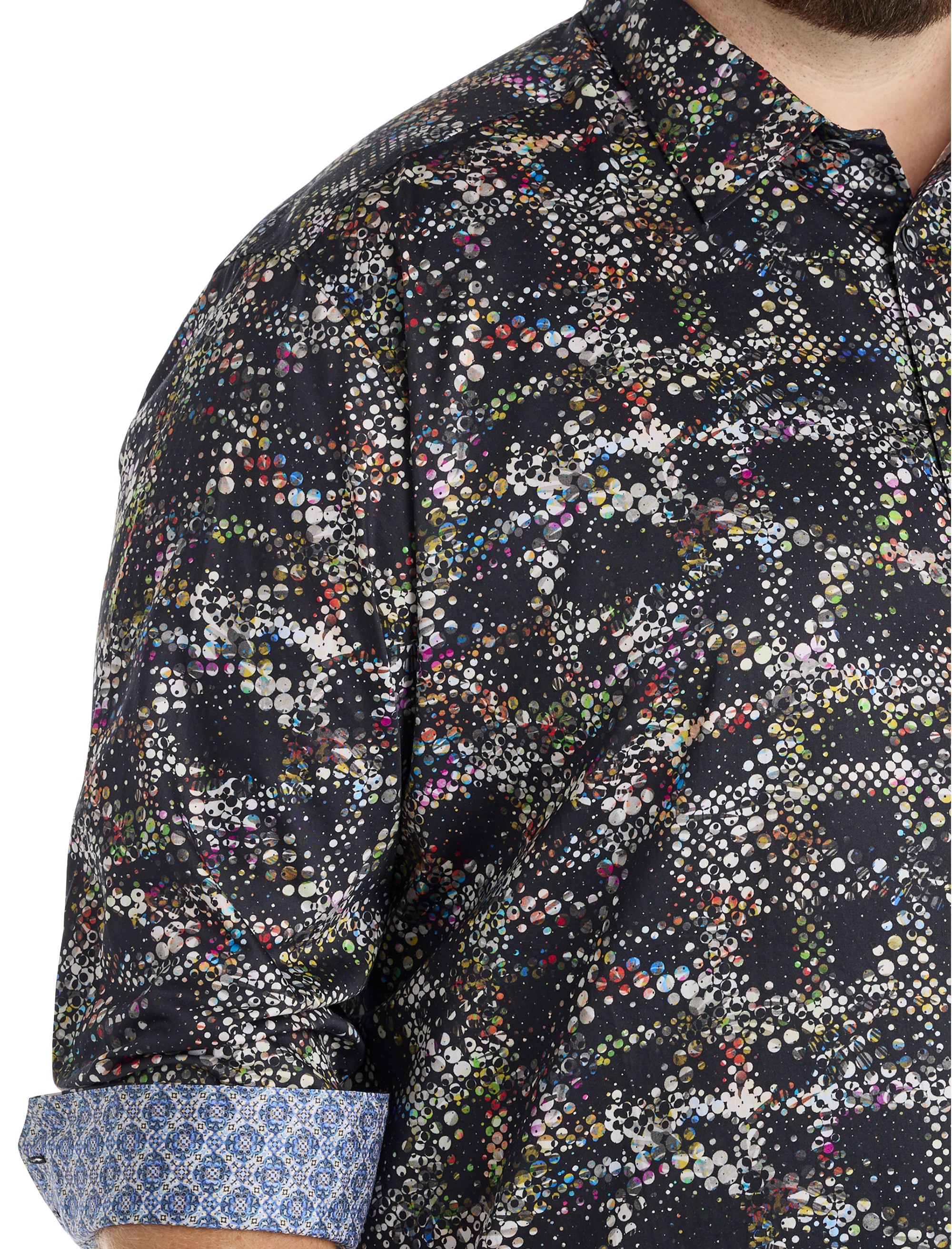 Grid Textured Sport Shirt - thumbnail 3