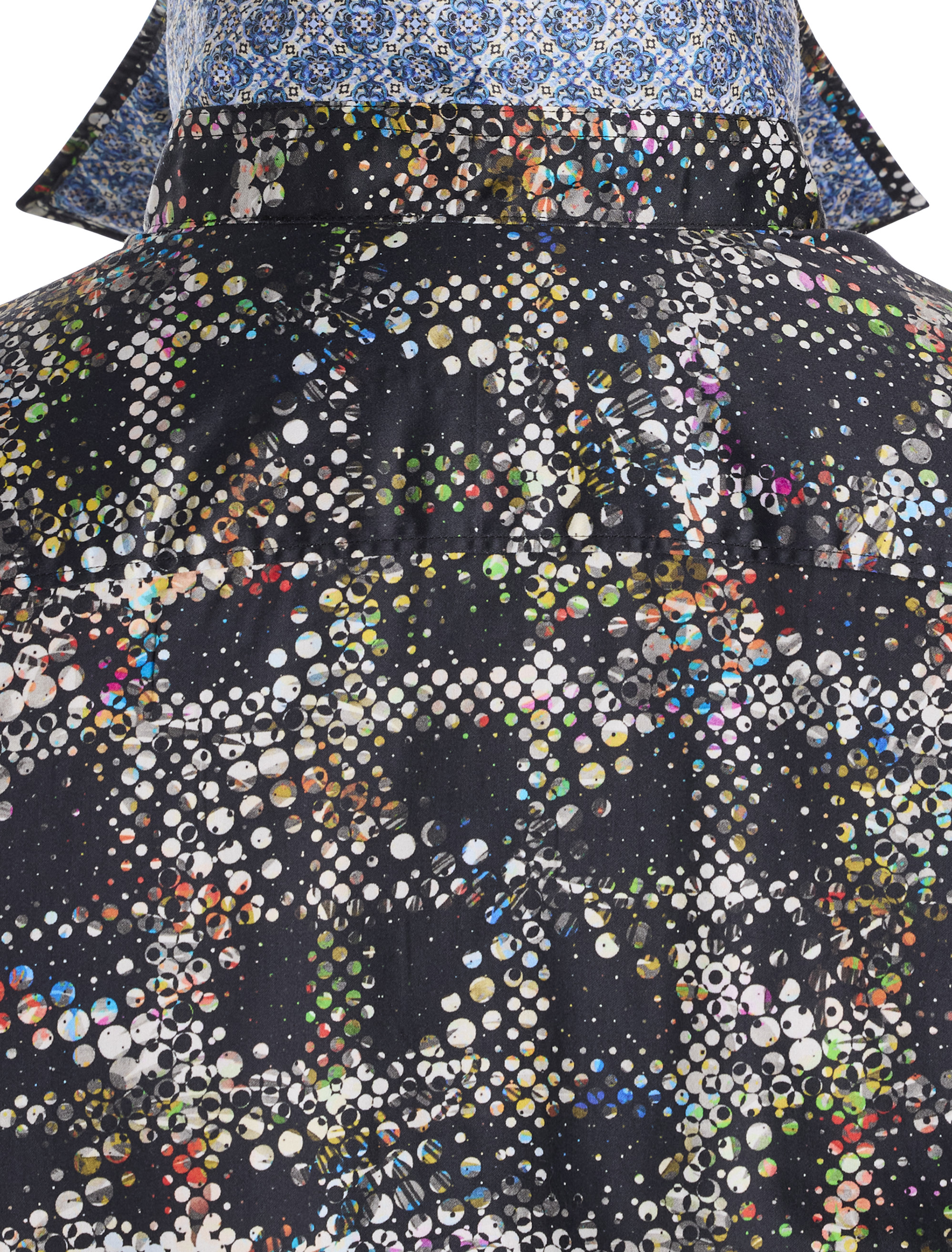 Grid Textured Sport Shirt