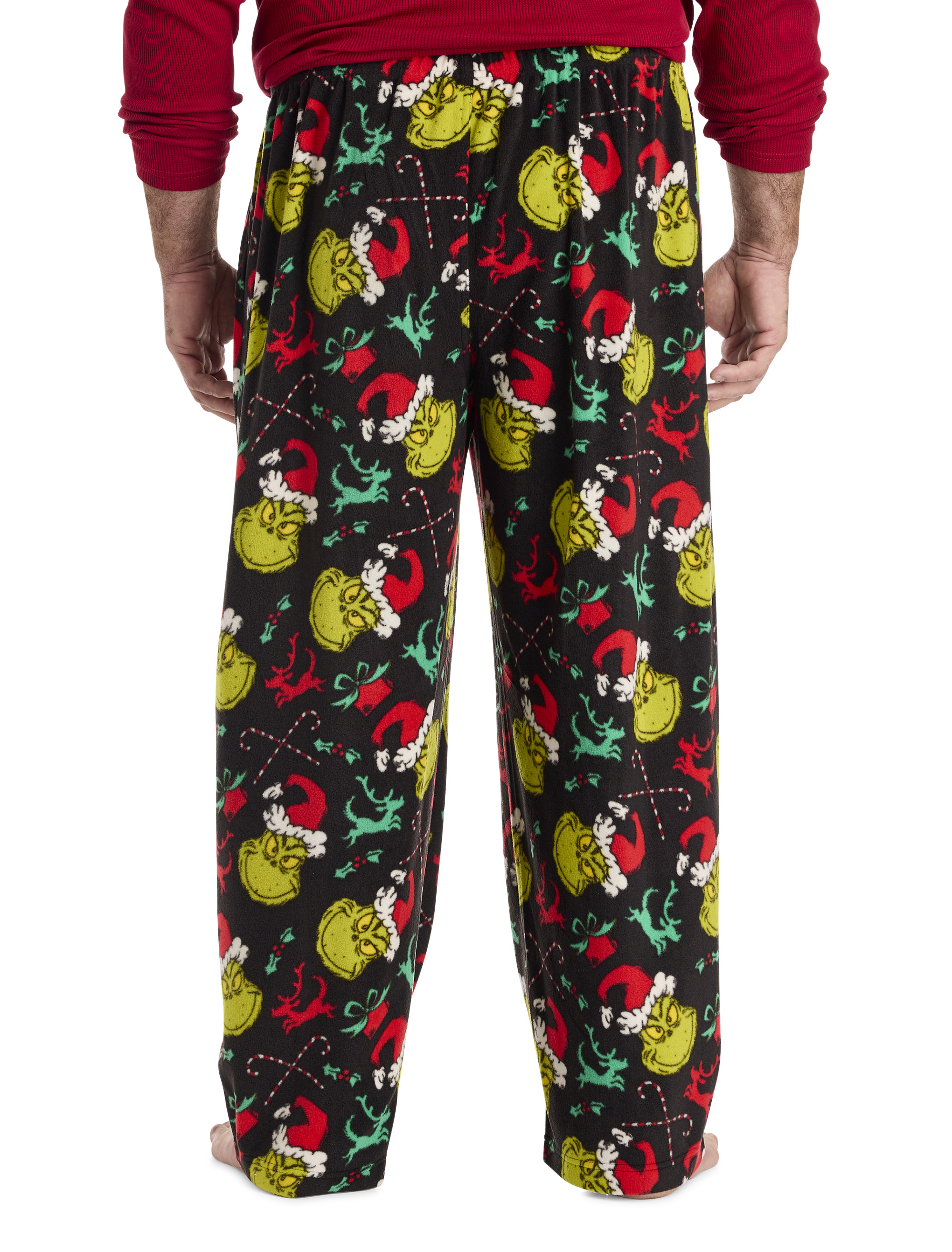 Fleece Grinch Printed Lounge Pants