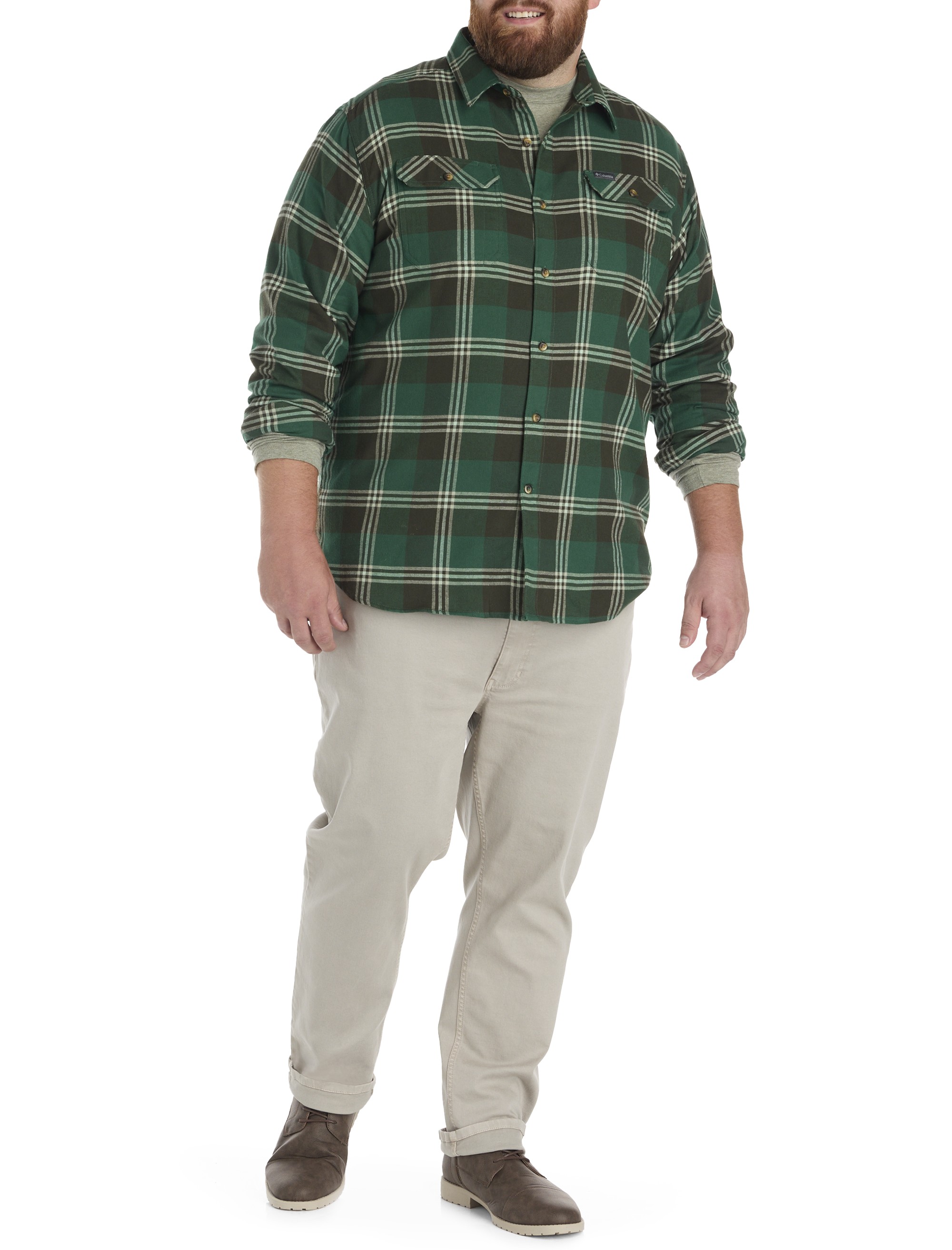 Flare Stretch Flannel Sport Shirt - thumbnail 7