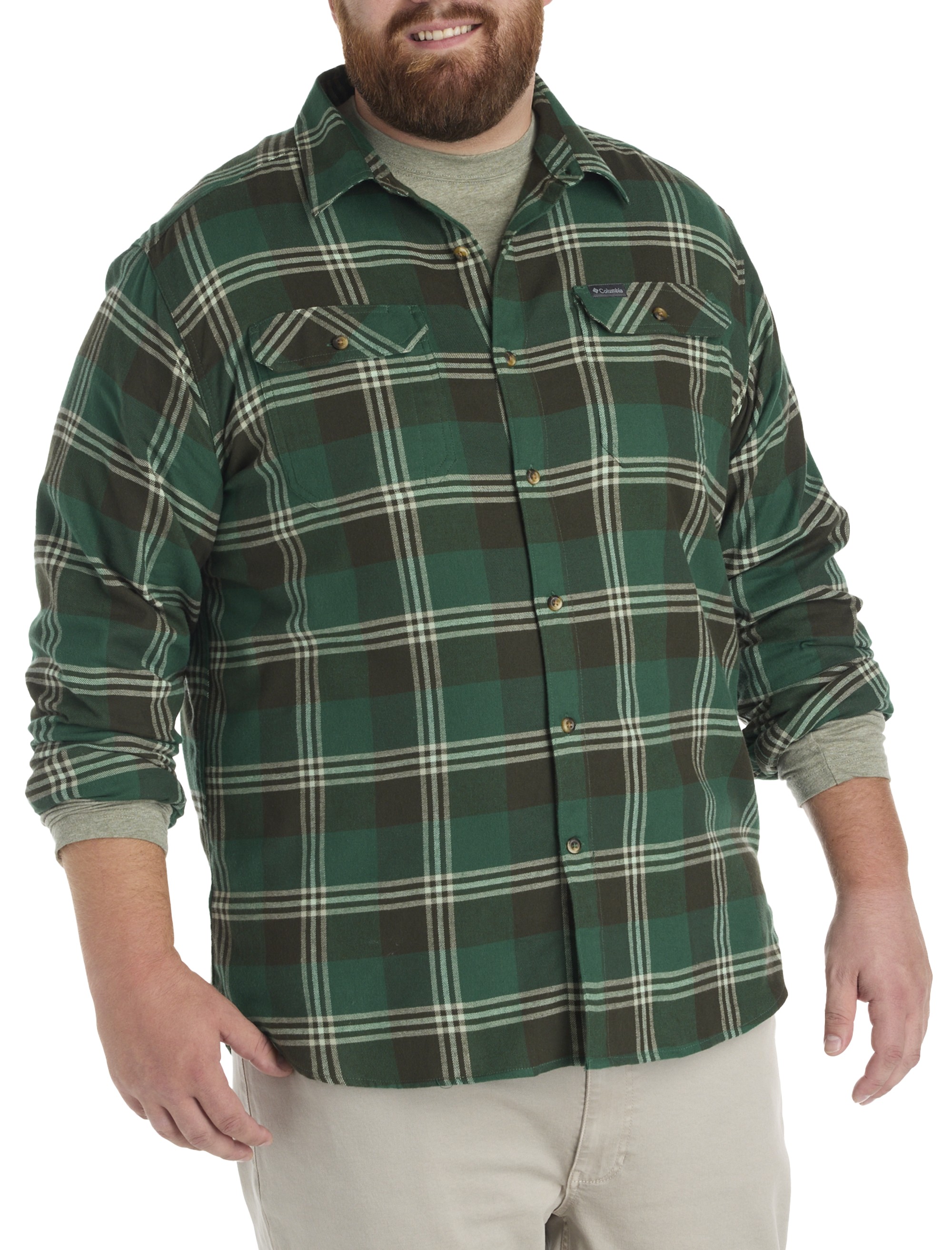 Flare Stretch Flannel Sport Shirt - thumbnail 4