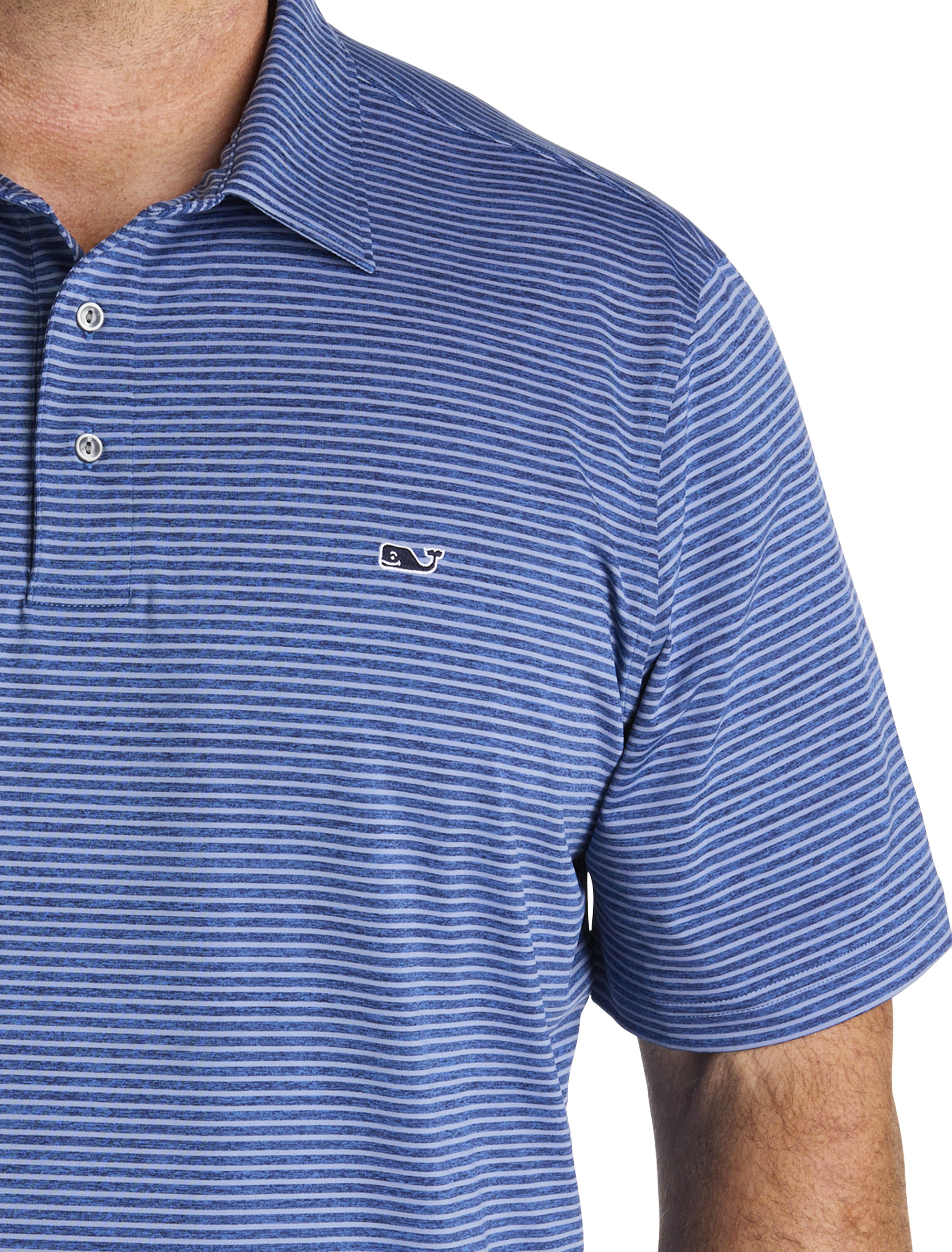 Striped Sankaty Performance Polo Shirt