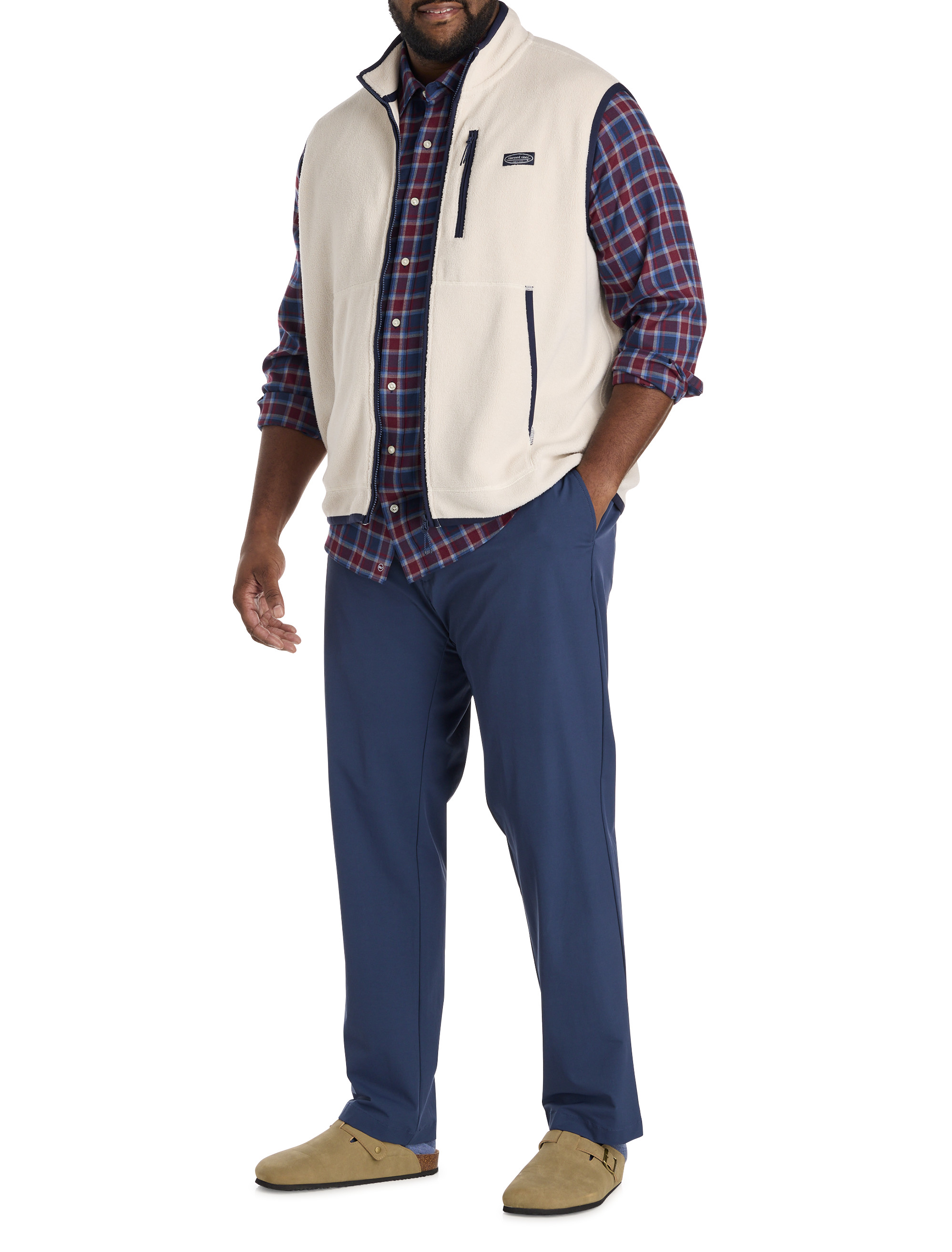 Plaid Tech Twill Sport Shirt