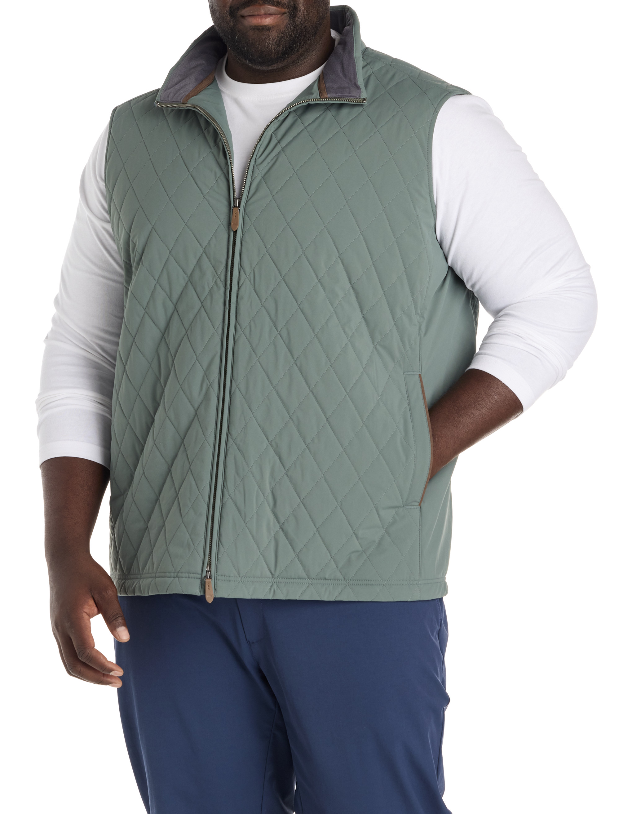 Big + Tall | Vineyard Vines Dorset Quilted Vest | DXL