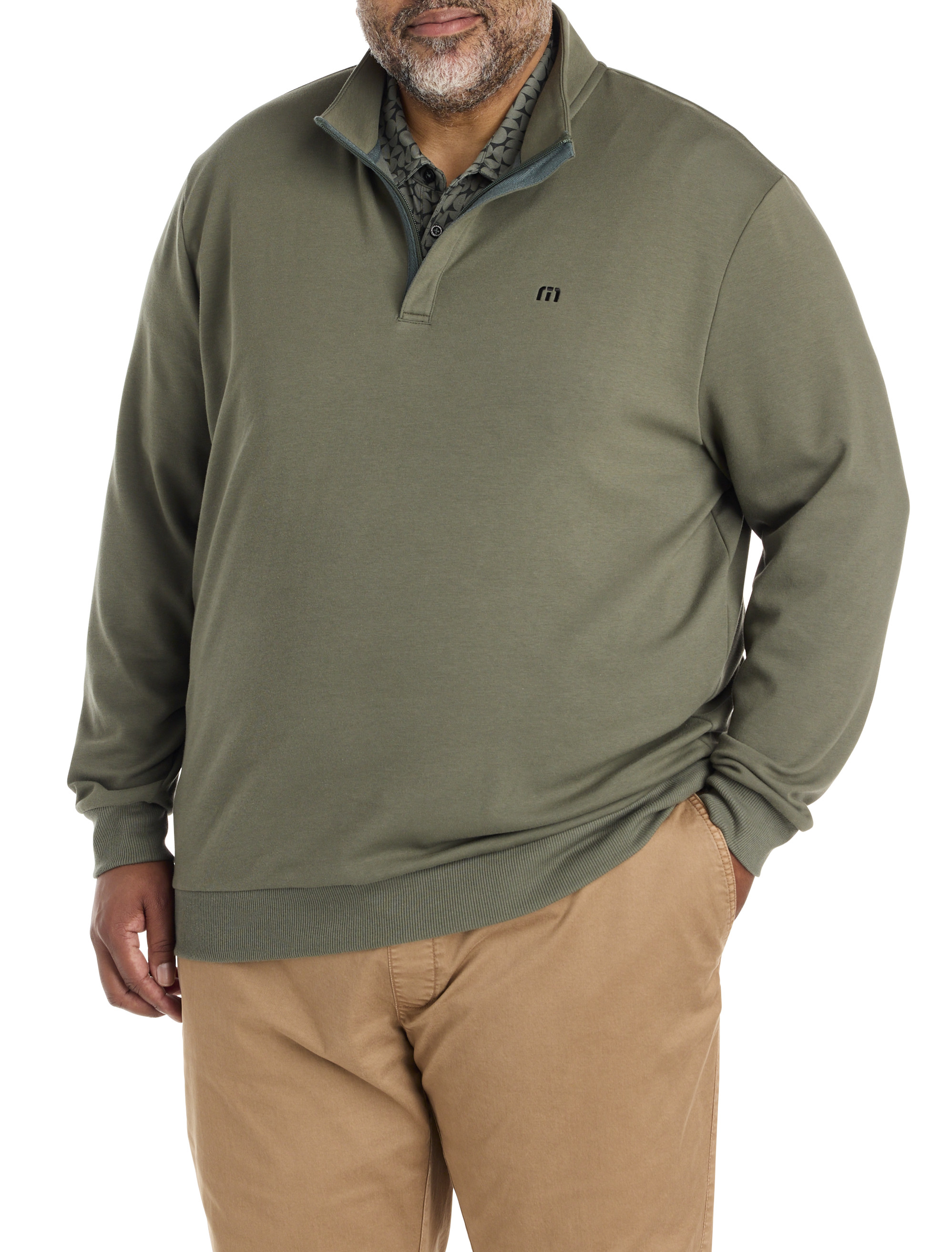 TWS NO TRAGEDY POPUP SOUL MD セットアップ　L Big + Tall | TravisMathew Fit By DXL Cloud 1/4-Zip Pullover | DXL