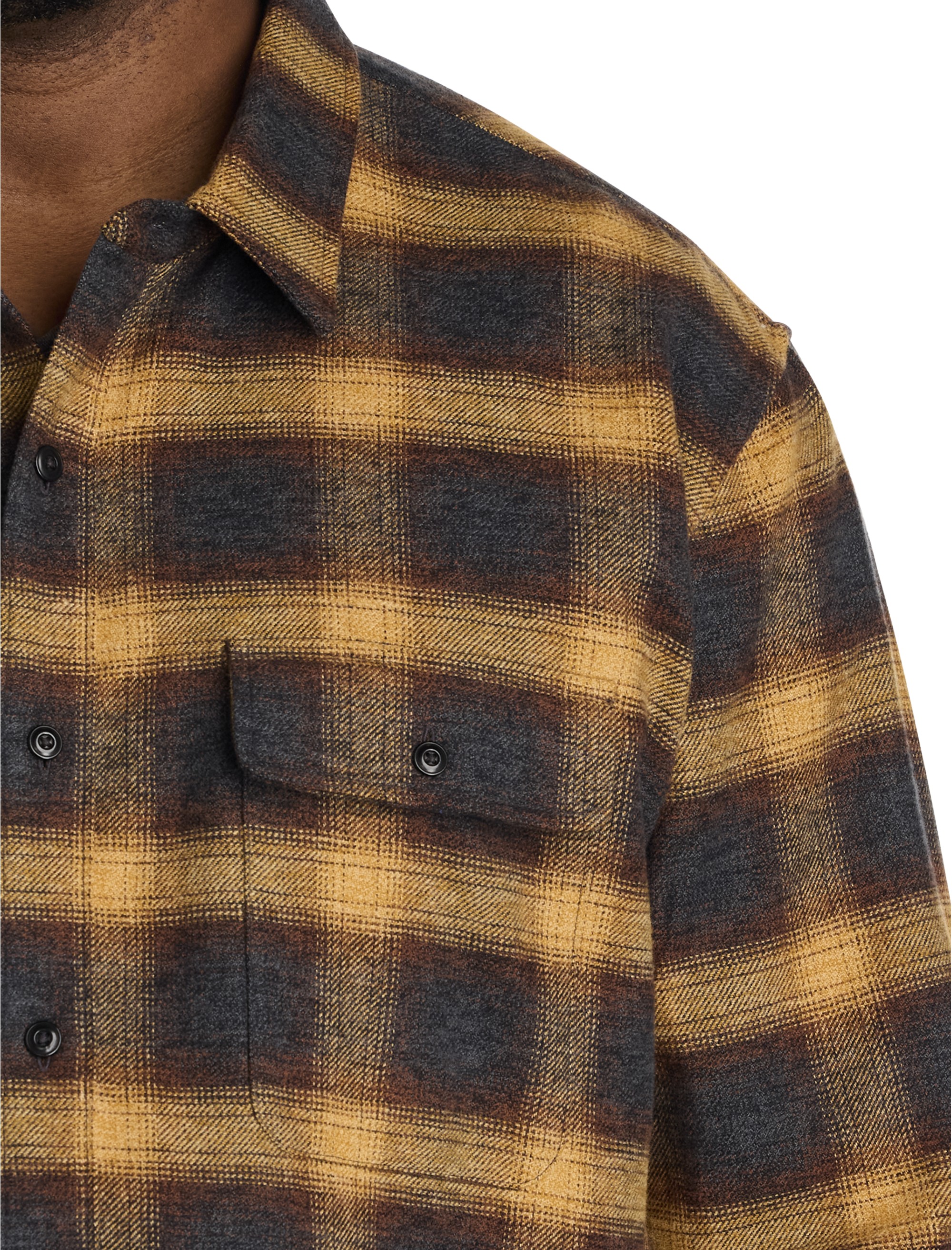 Plaid Cloud Soft Flannel Sport Shirt - thumbnail 3