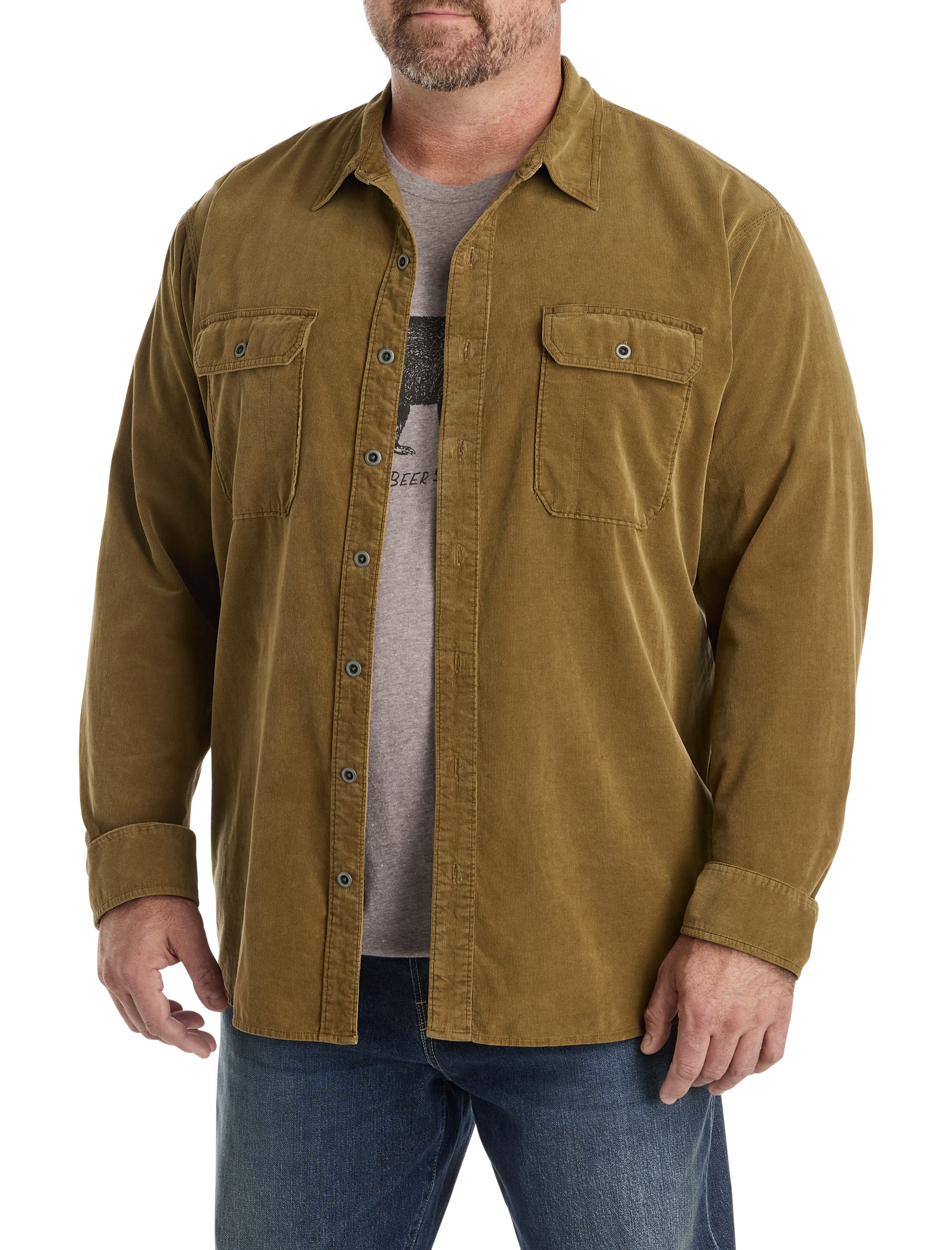 Corduroy Utility Shirt - thumbnail 2