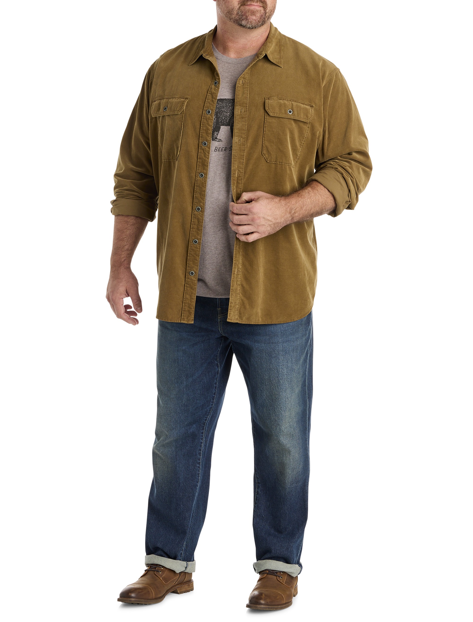 Corduroy Utility Shirt - thumbnail 4