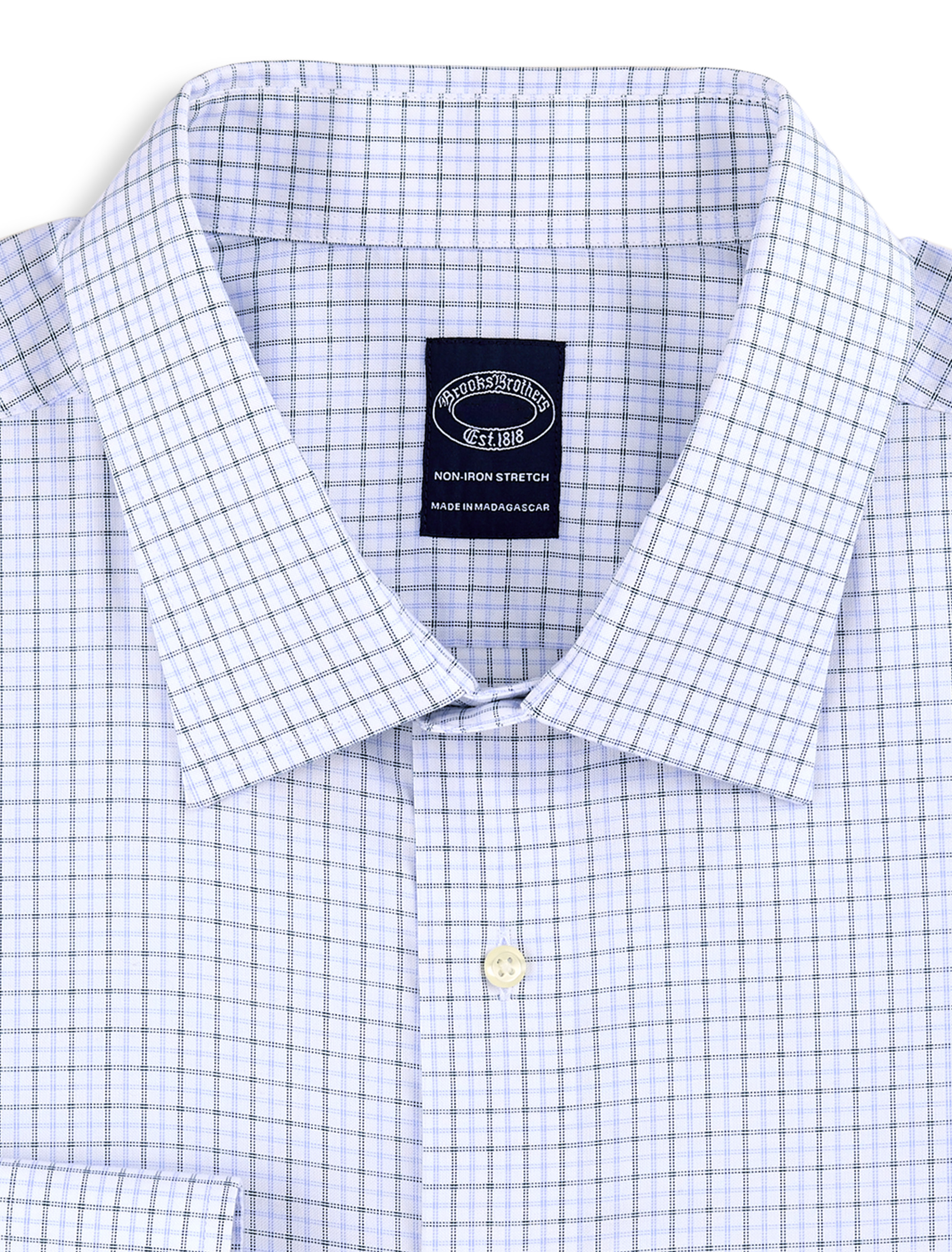 Non-Iron Check Dress Shirt