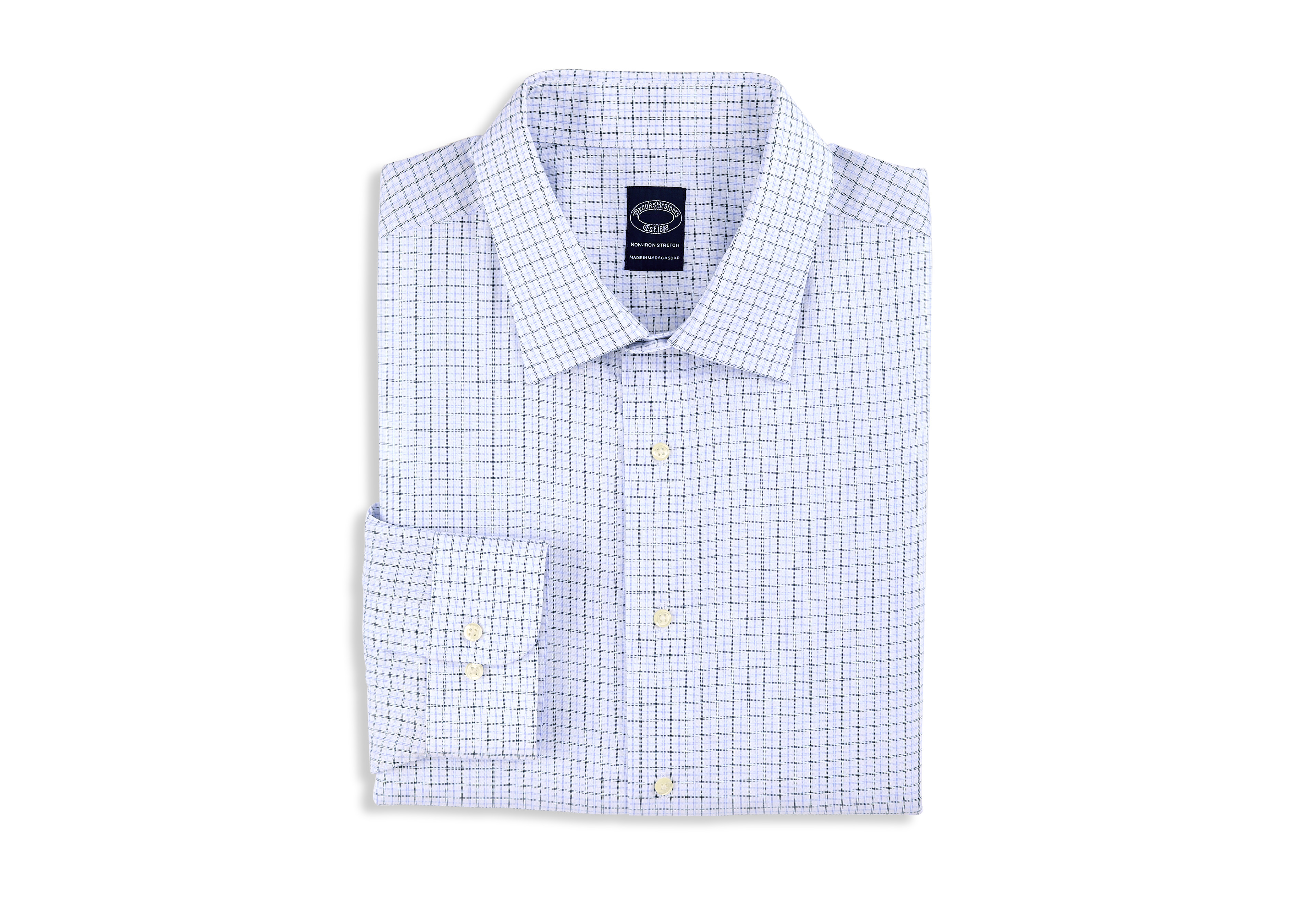 Non-Iron Check Dress Shirt