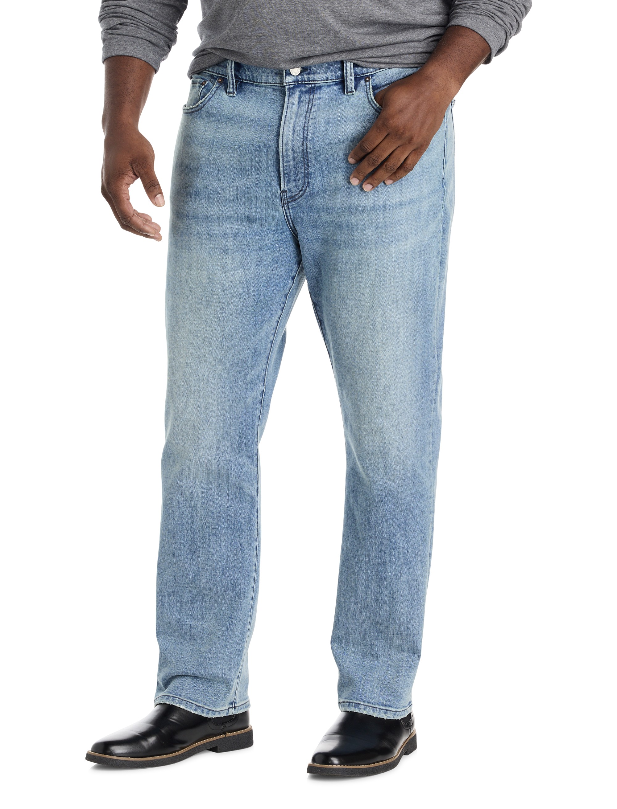 Athletic Straight-Fit Jeans