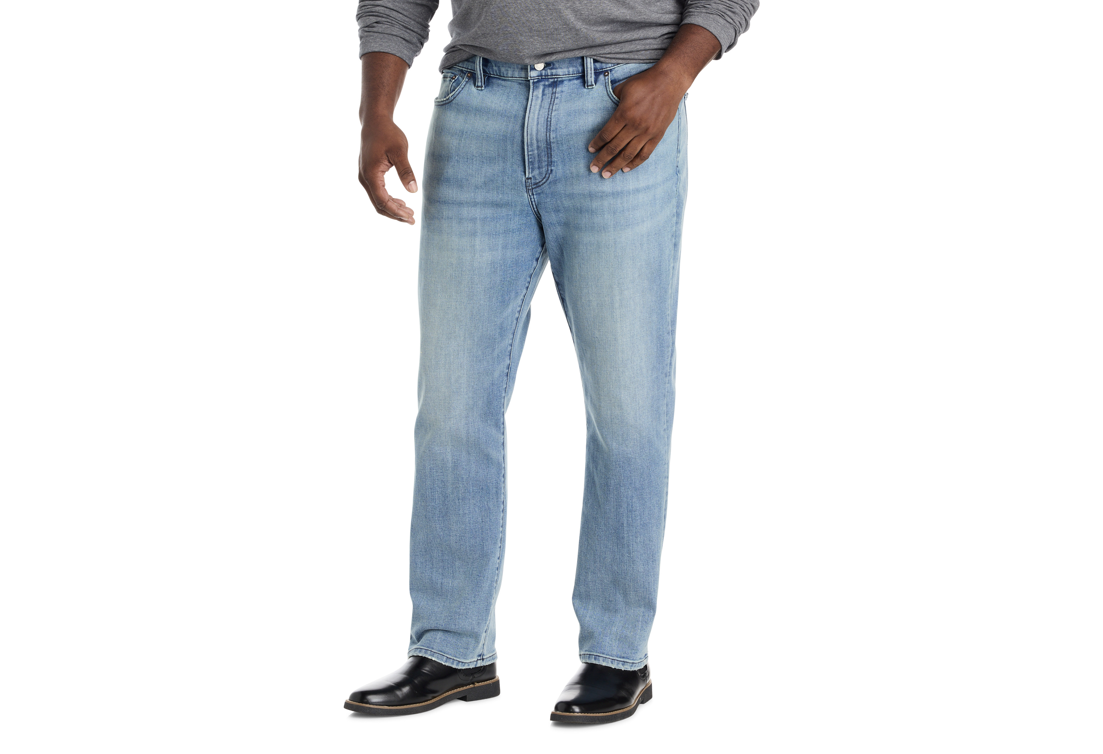 Athletic Straight-Fit Jeans