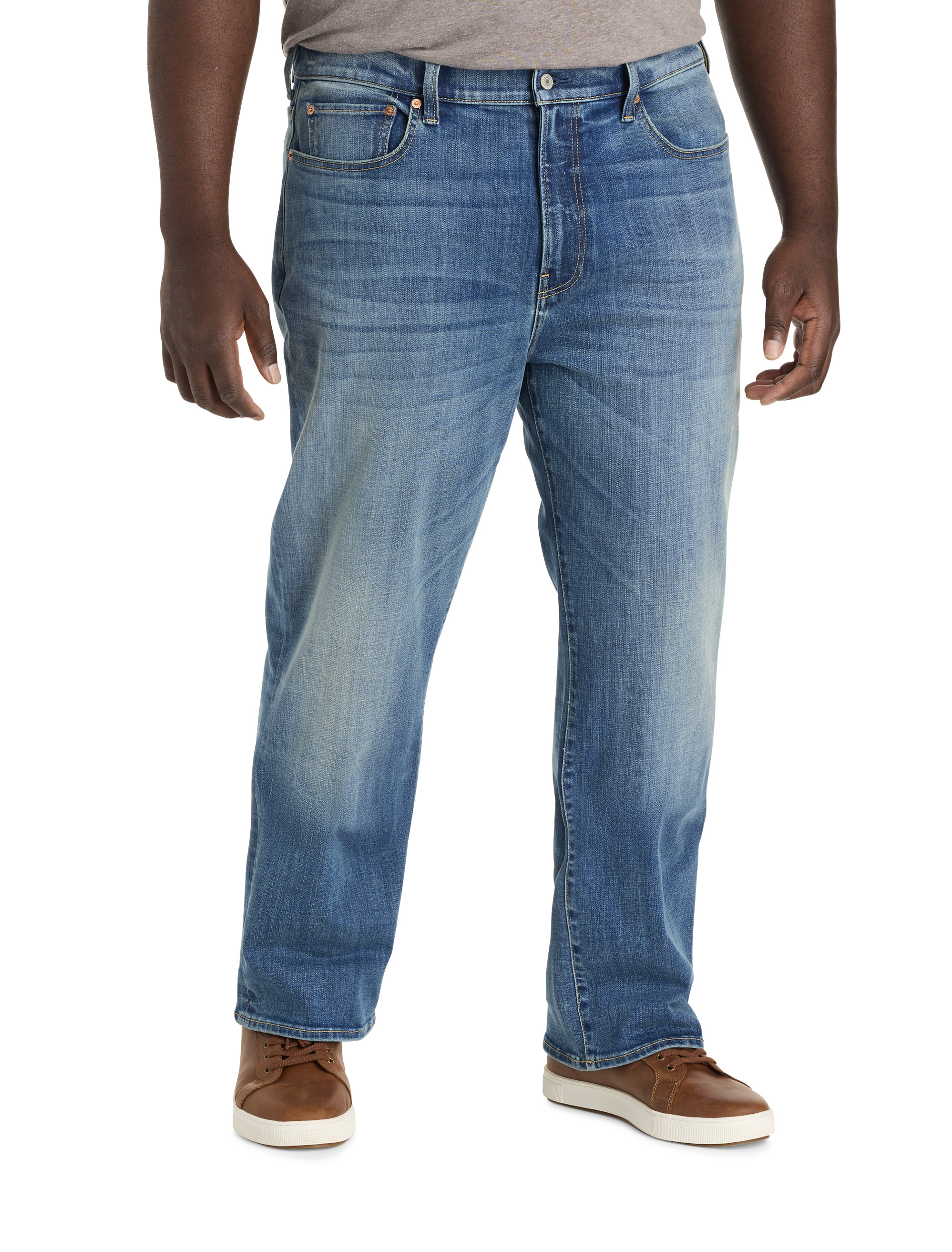 Big & Tall Men's Oakham Relaxed-Fit Straight-Leg Jeans - Oakham - Size 52 x 34