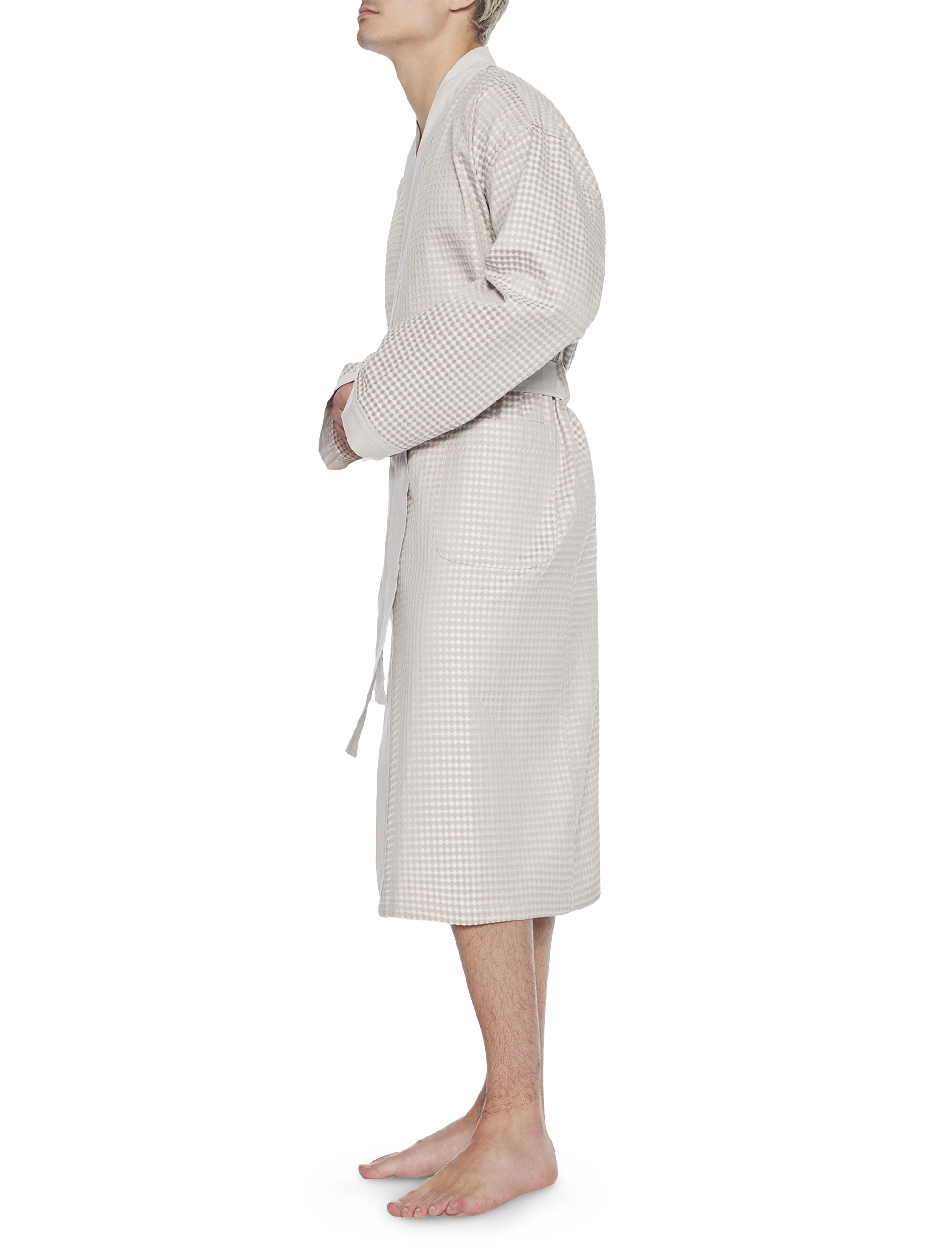 La Paz Waffle-Knit Kimono Robe - thumbnail 3