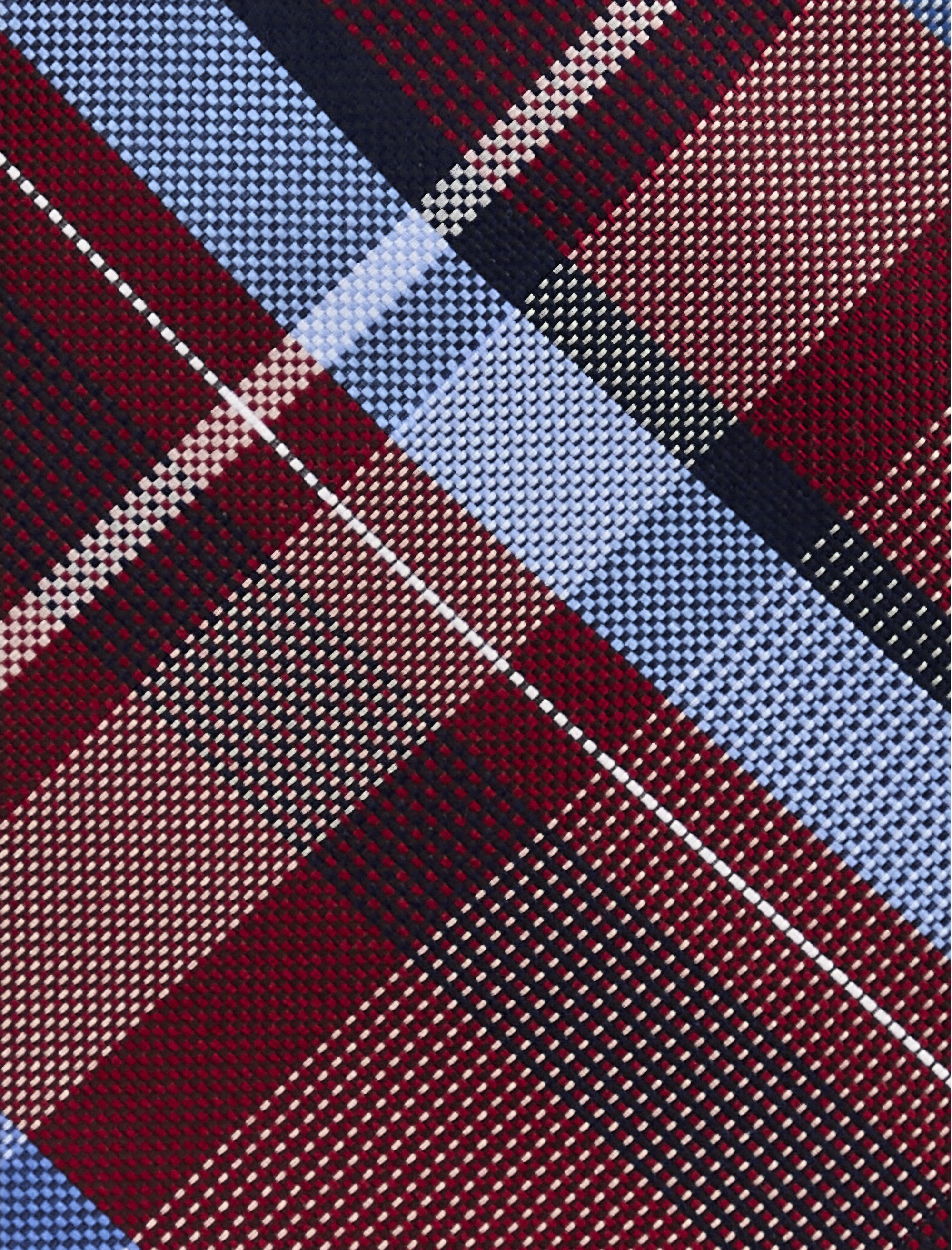 Parker Plaid Tie - thumbnail 2