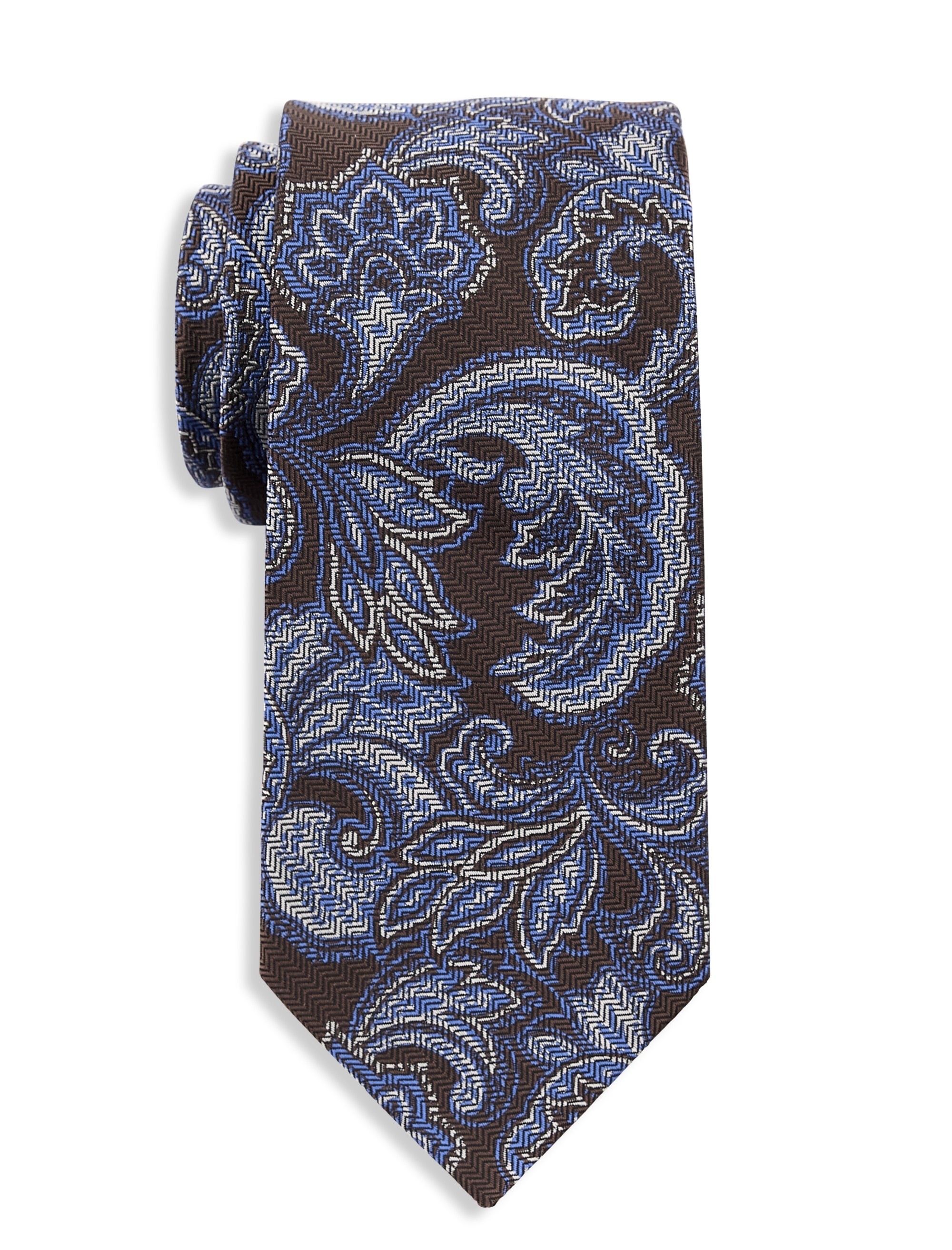 Petunia Paisley Tie - thumbnail 3