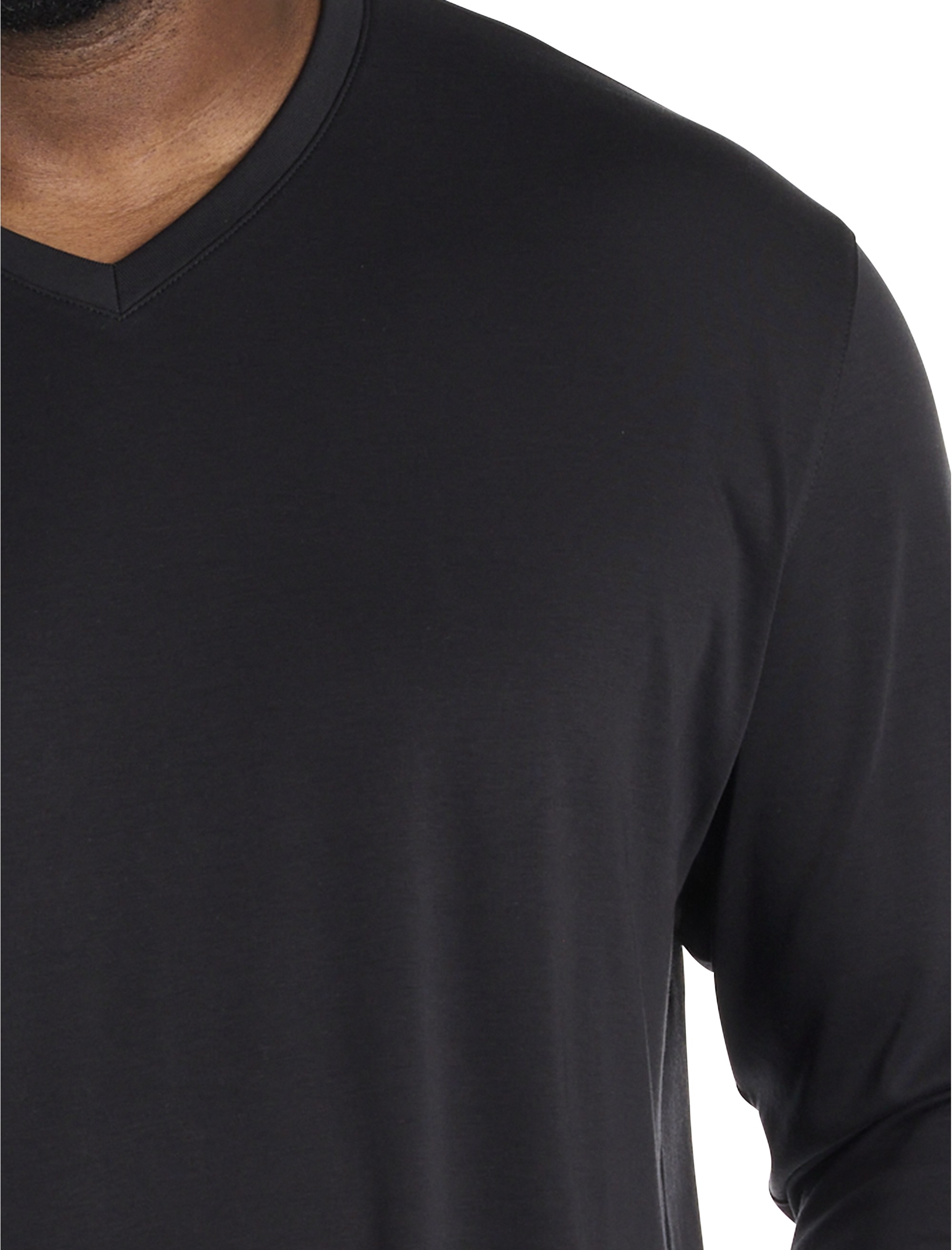 Georgia Long-Sleeve V-Neck T-Shirt - thumbnail 2