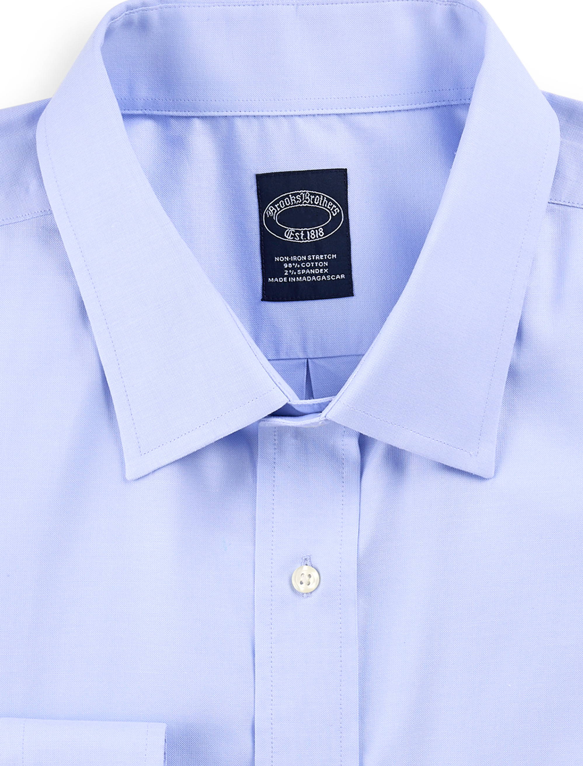 Non-Iron Pinpoint Stretch Dress Shirt