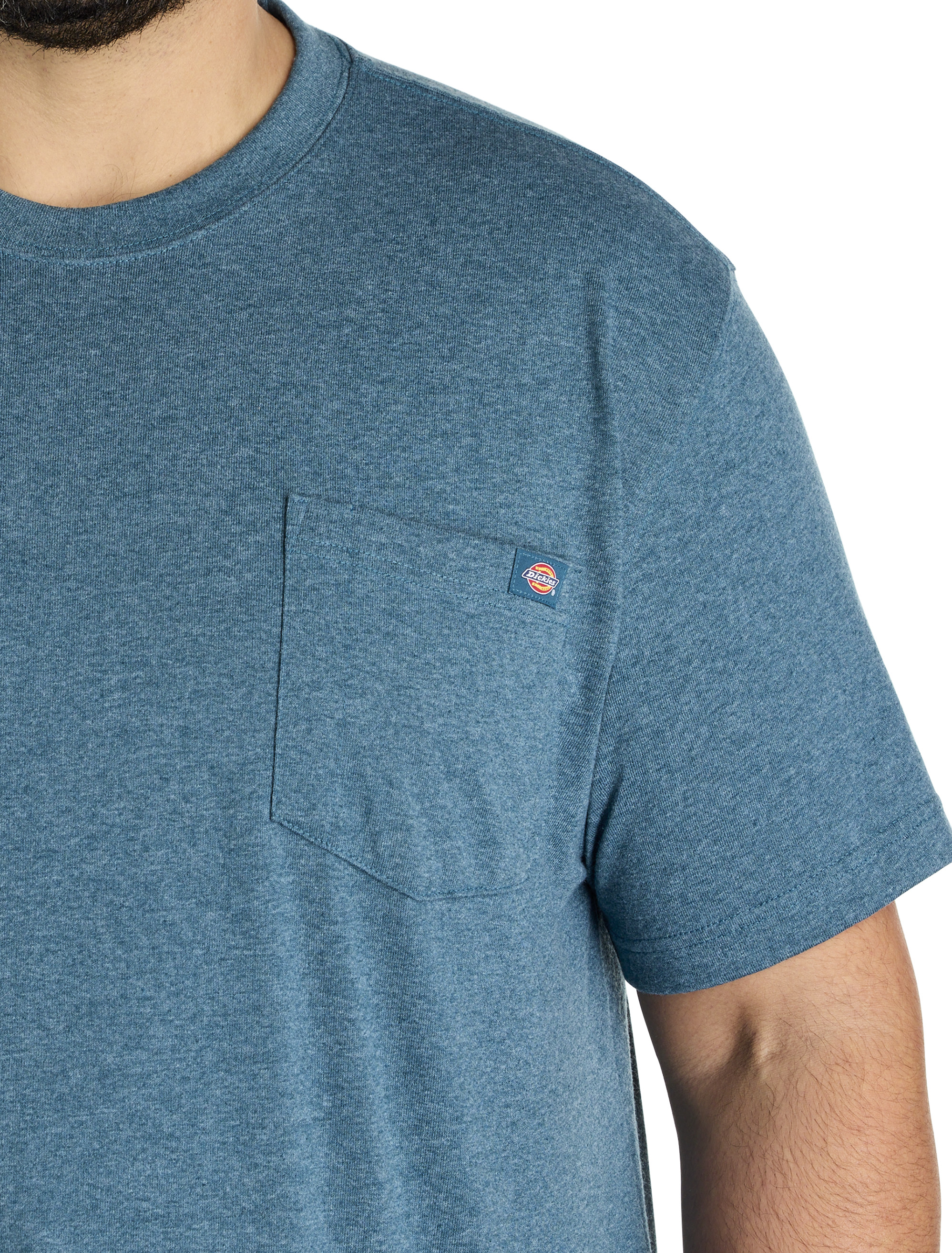 Heavyweight Heathered Pocket T-Shirt