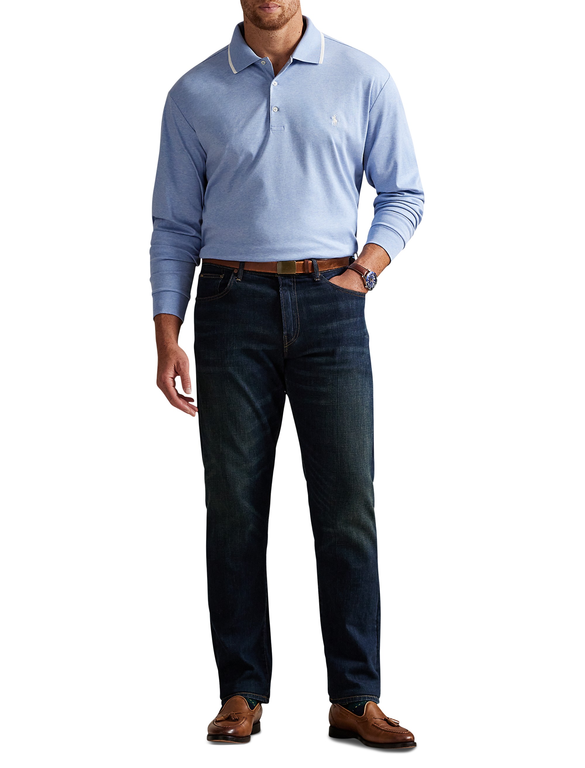 Long-Sleeve Polo Shirt - thumbnail 4