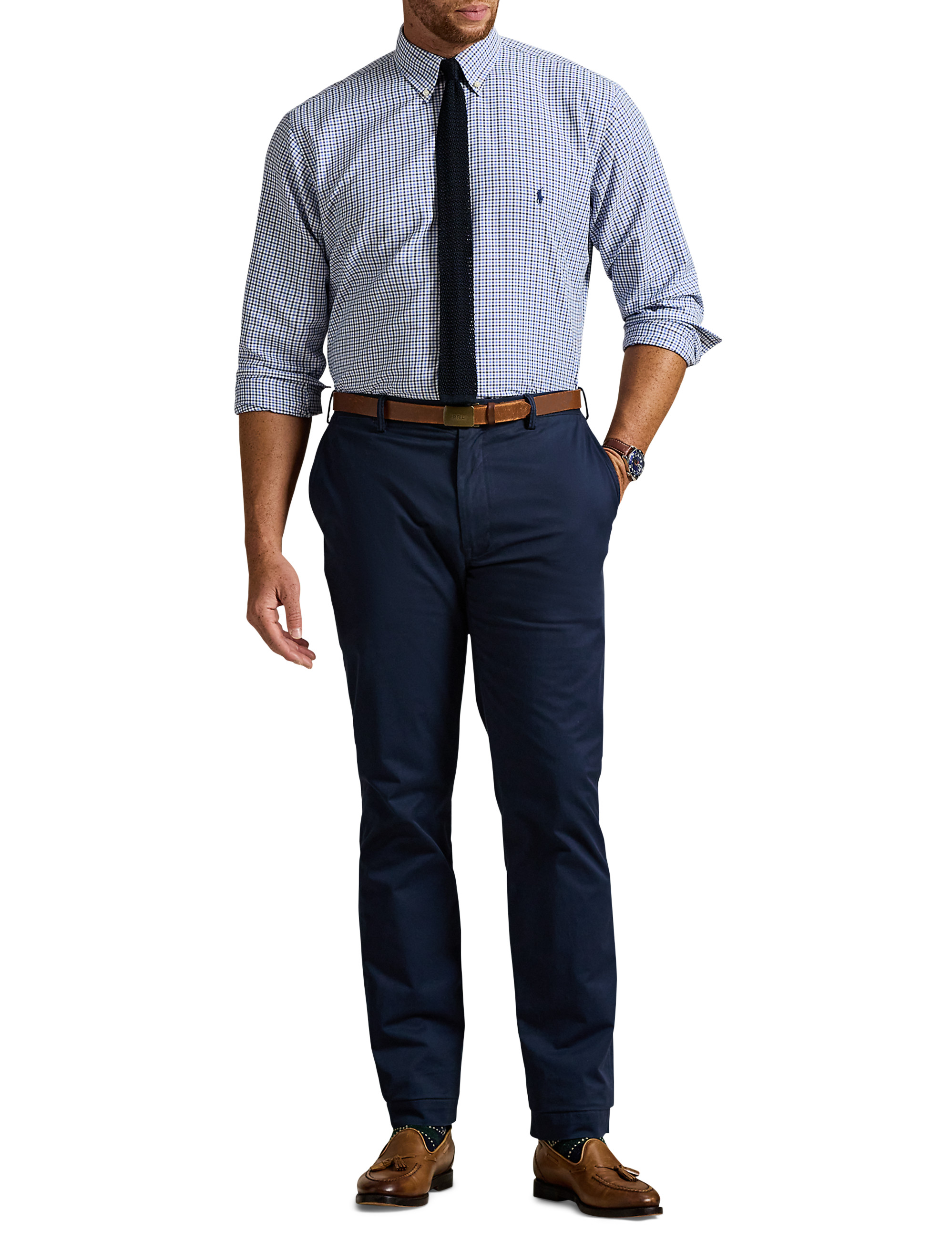 Performance Oxford Gingham Sport Shirt