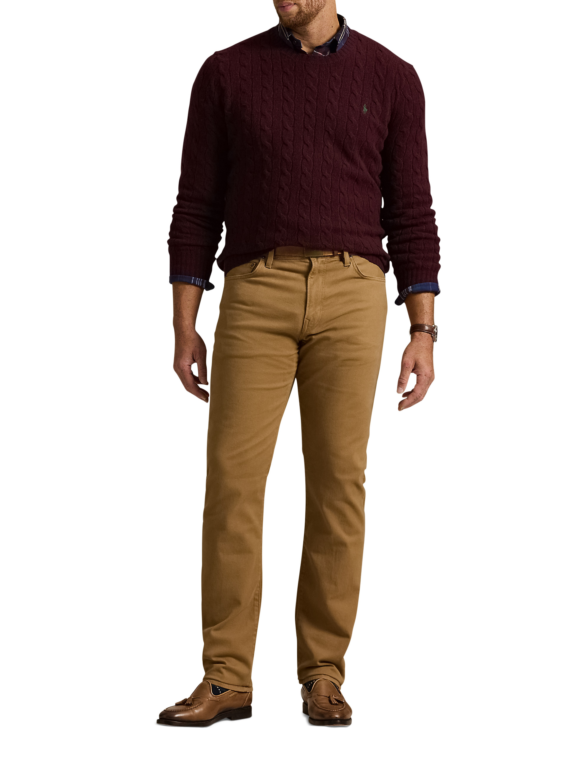 Big + Tall | Polo Ralph Lauren Varick 5-Pocket Pants | DXL