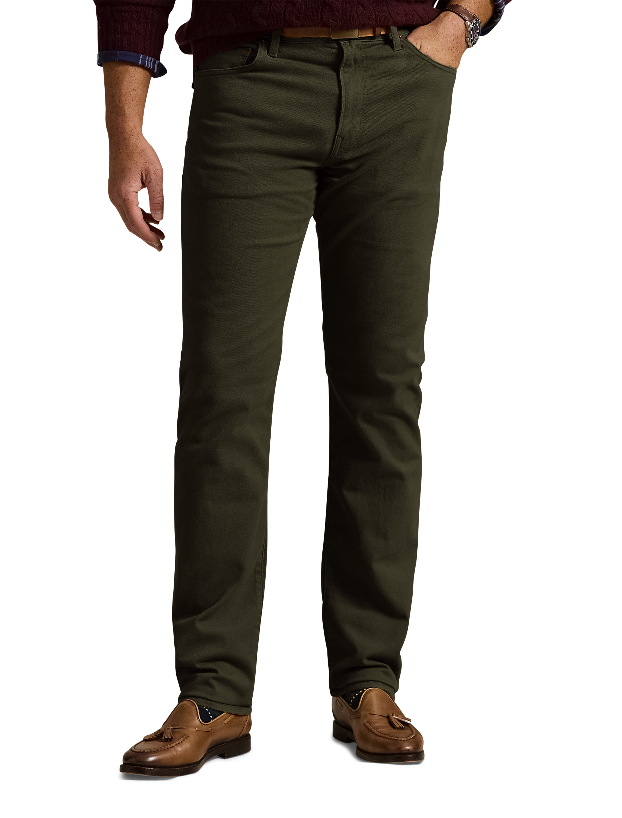 Big + Tall | Polo Ralph Lauren Varick 5-Pocket Pants | DXL
