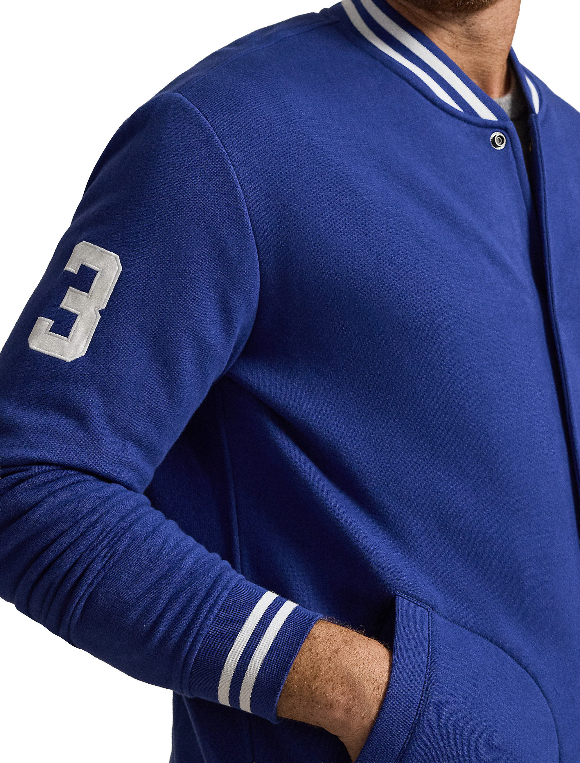 Big Pony Fleece Baseball Jacket