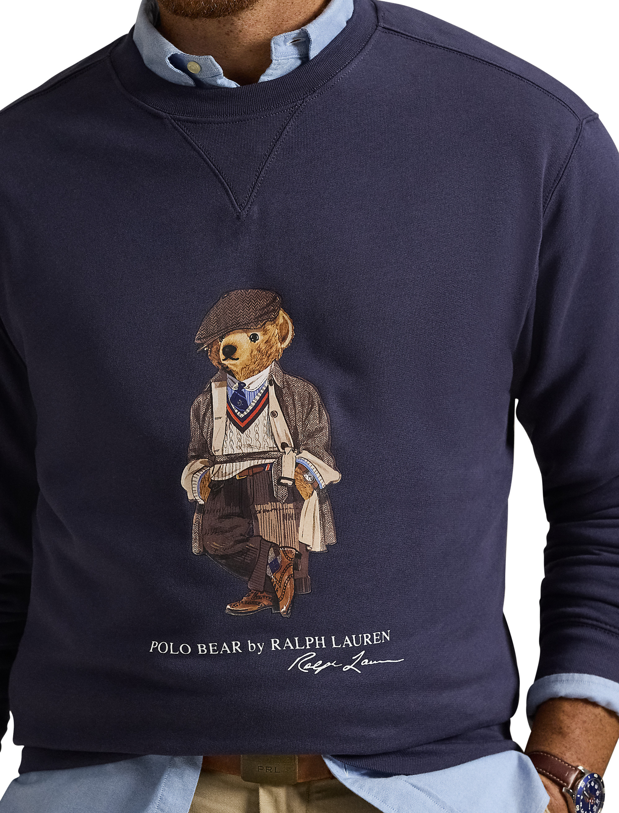 Polo Bear Fleece Sweatshirt