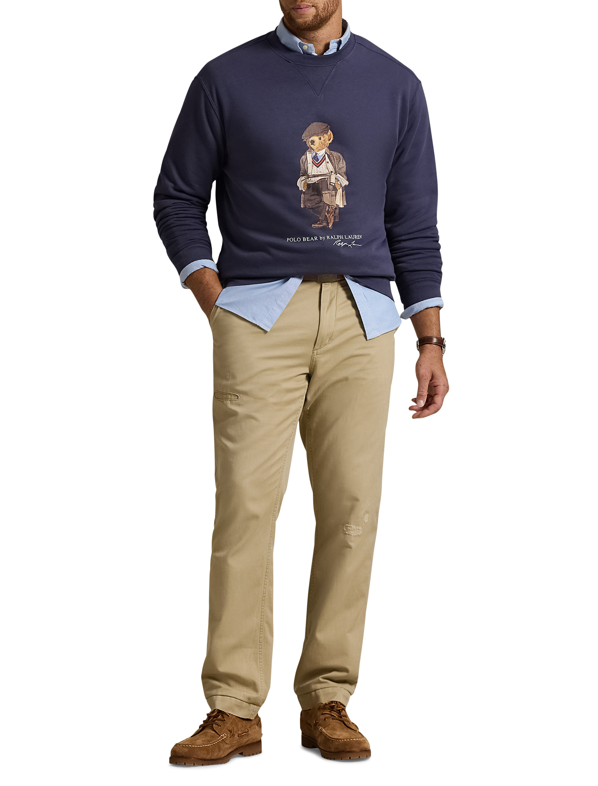 Polo Bear Fleece Sweatshirt
