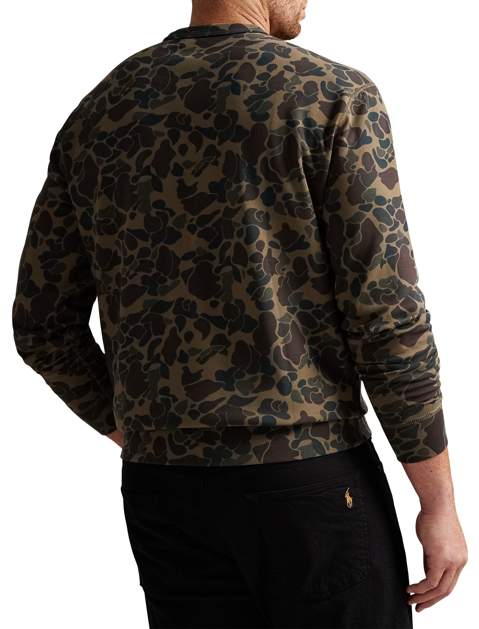 Camo Double-Knit Sweatshirt