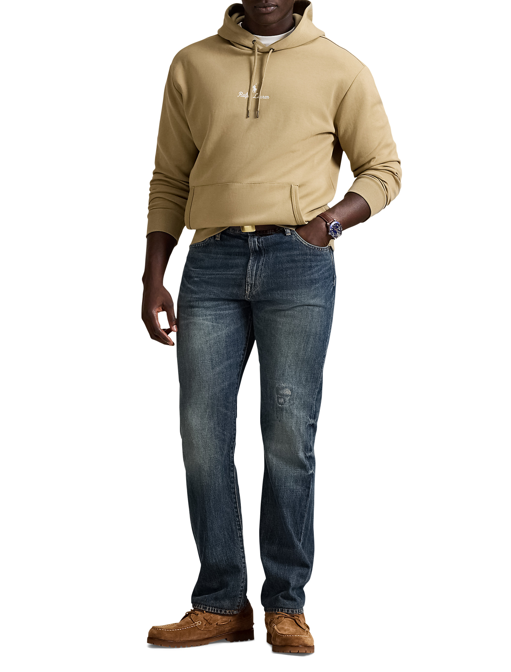 Logo Double-Knit Hoodie