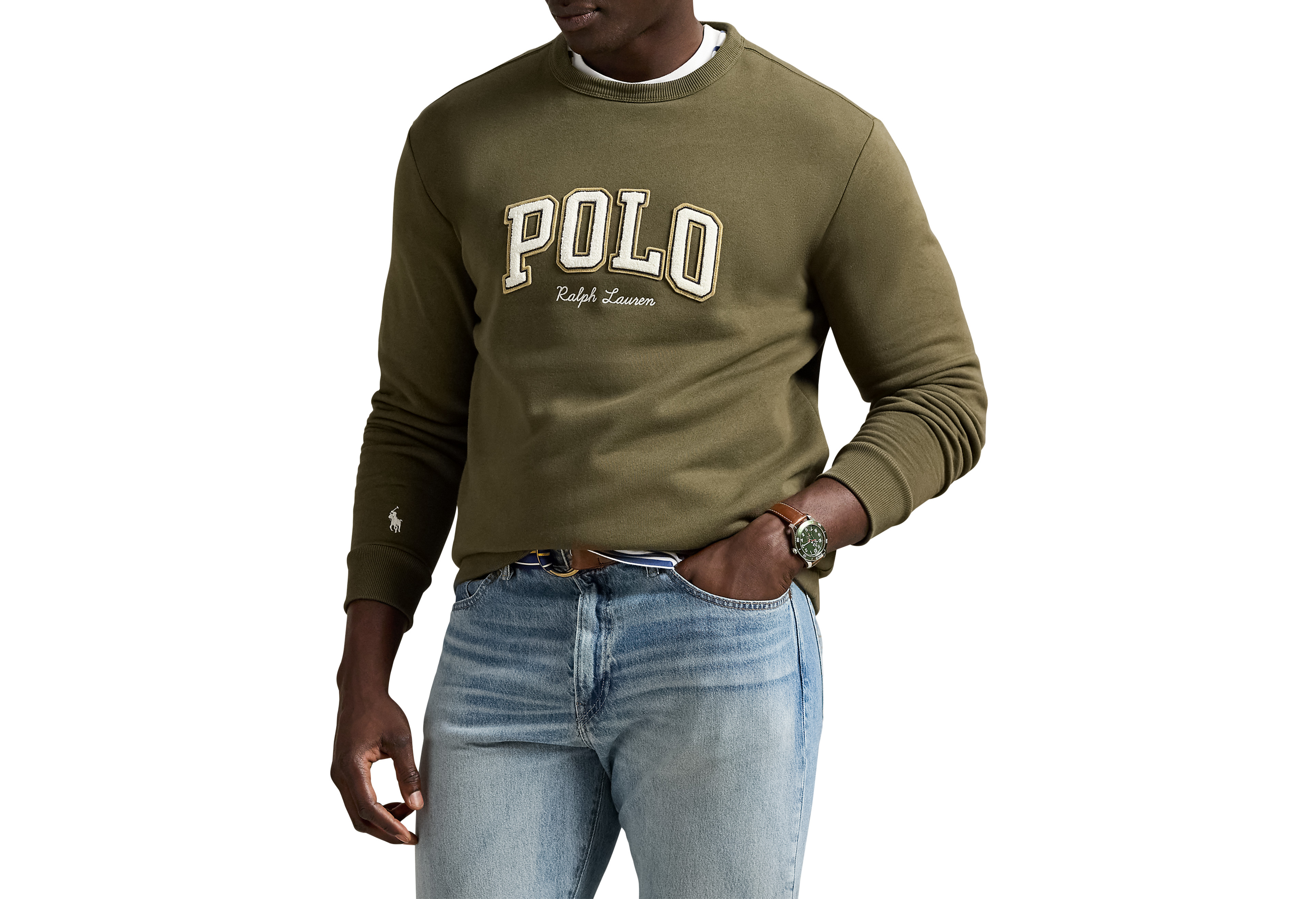 Logo Fleece Sweatshirt
