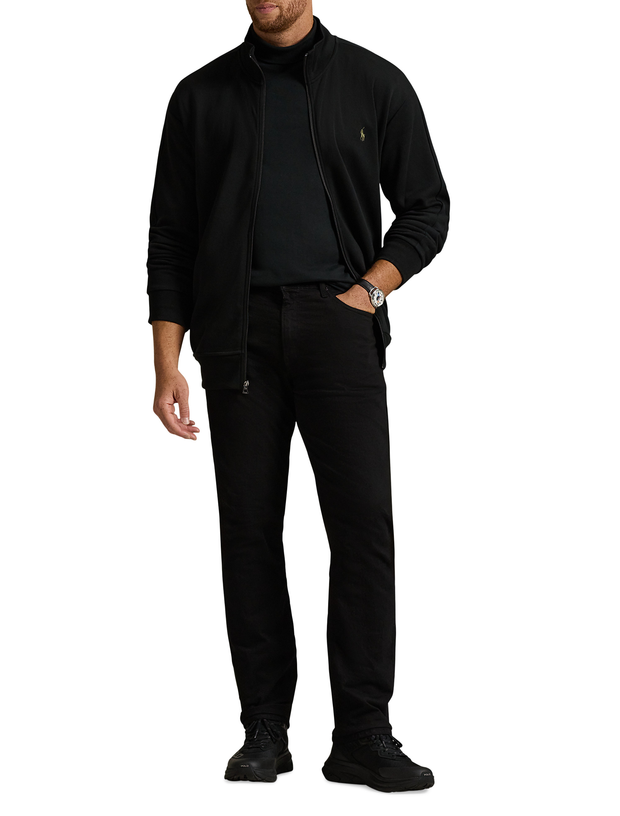 Big + Tall | Polo Ralph Lauren Double-Knit Track Jacket | DXL