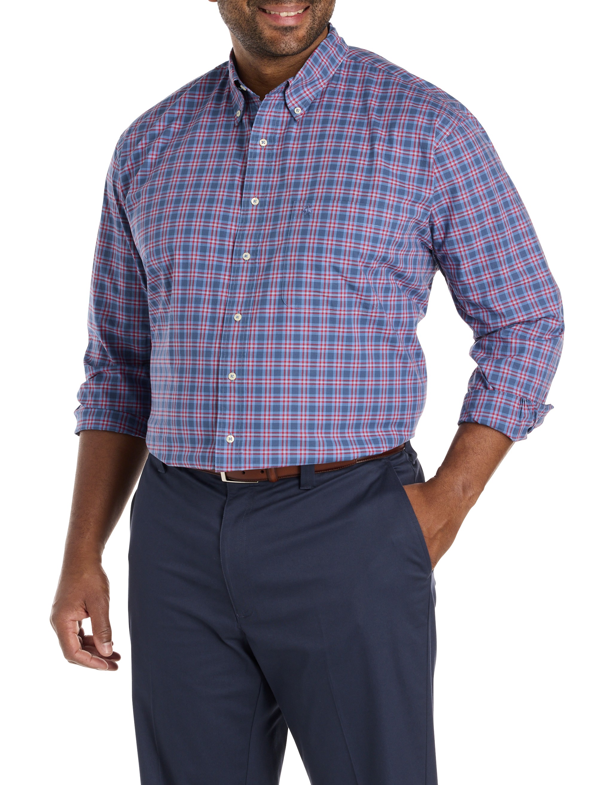 Check Poplin Sport Shirt