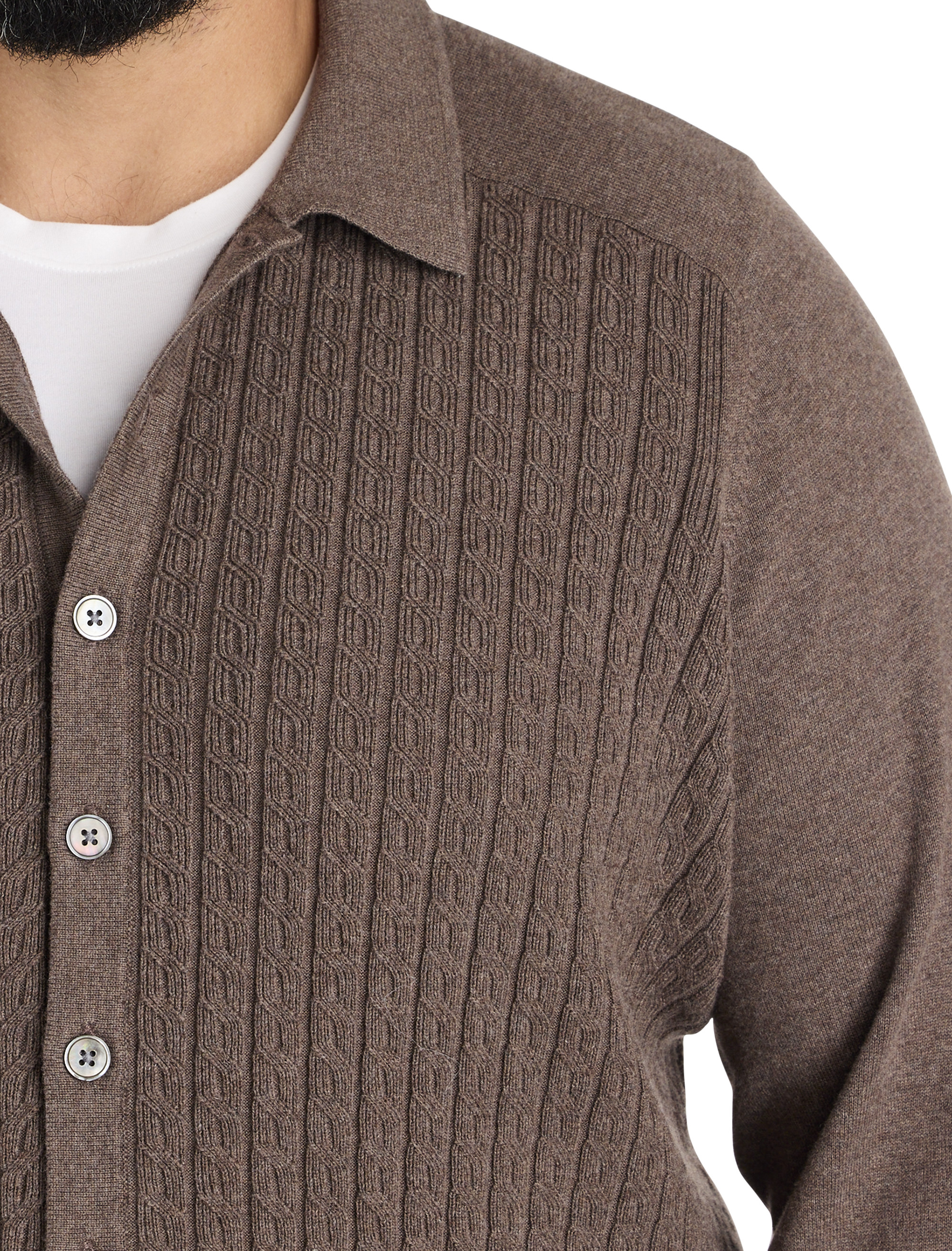 Cardi Cable Cardigan