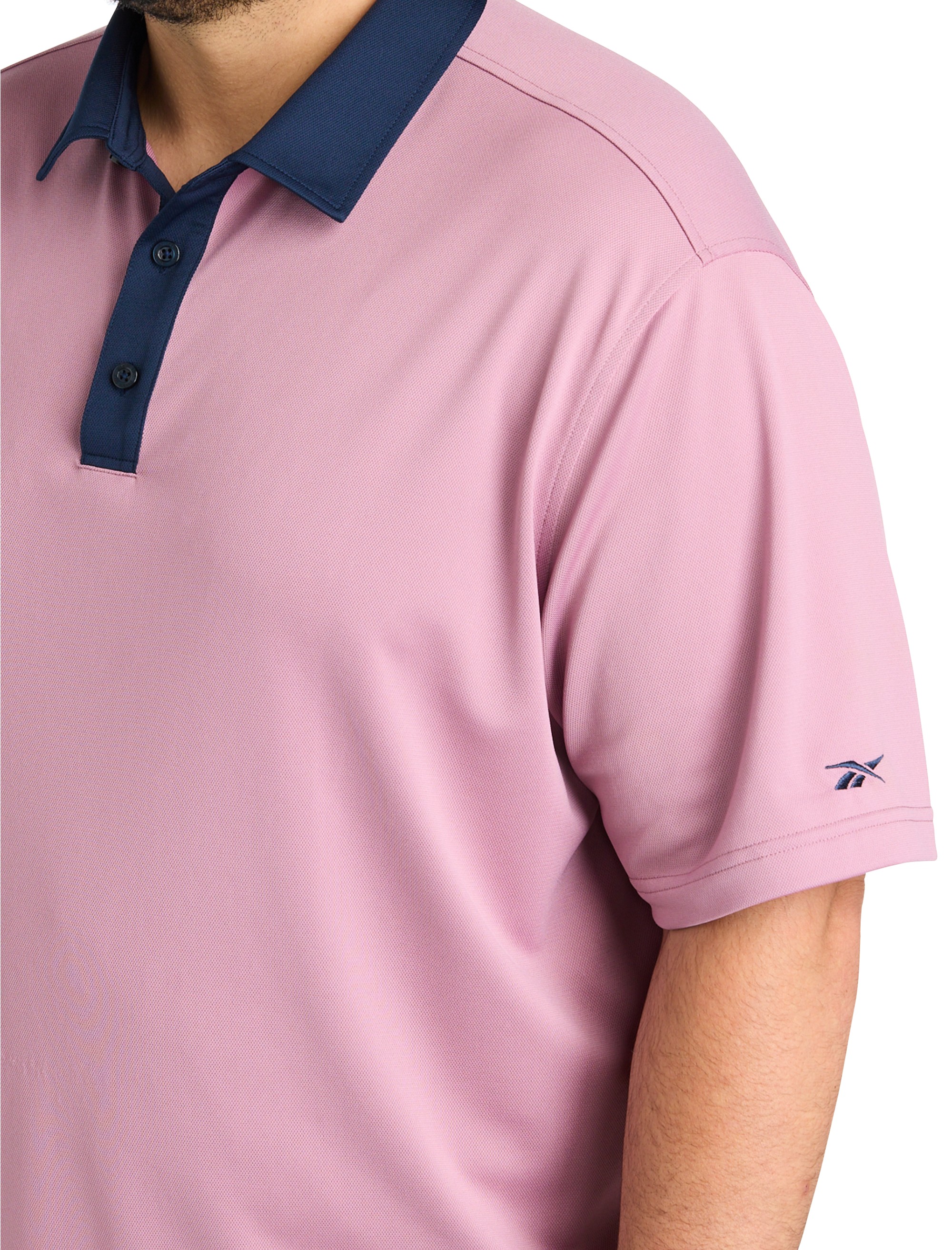 Contrast Solid Polo Shirt - thumbnail 8