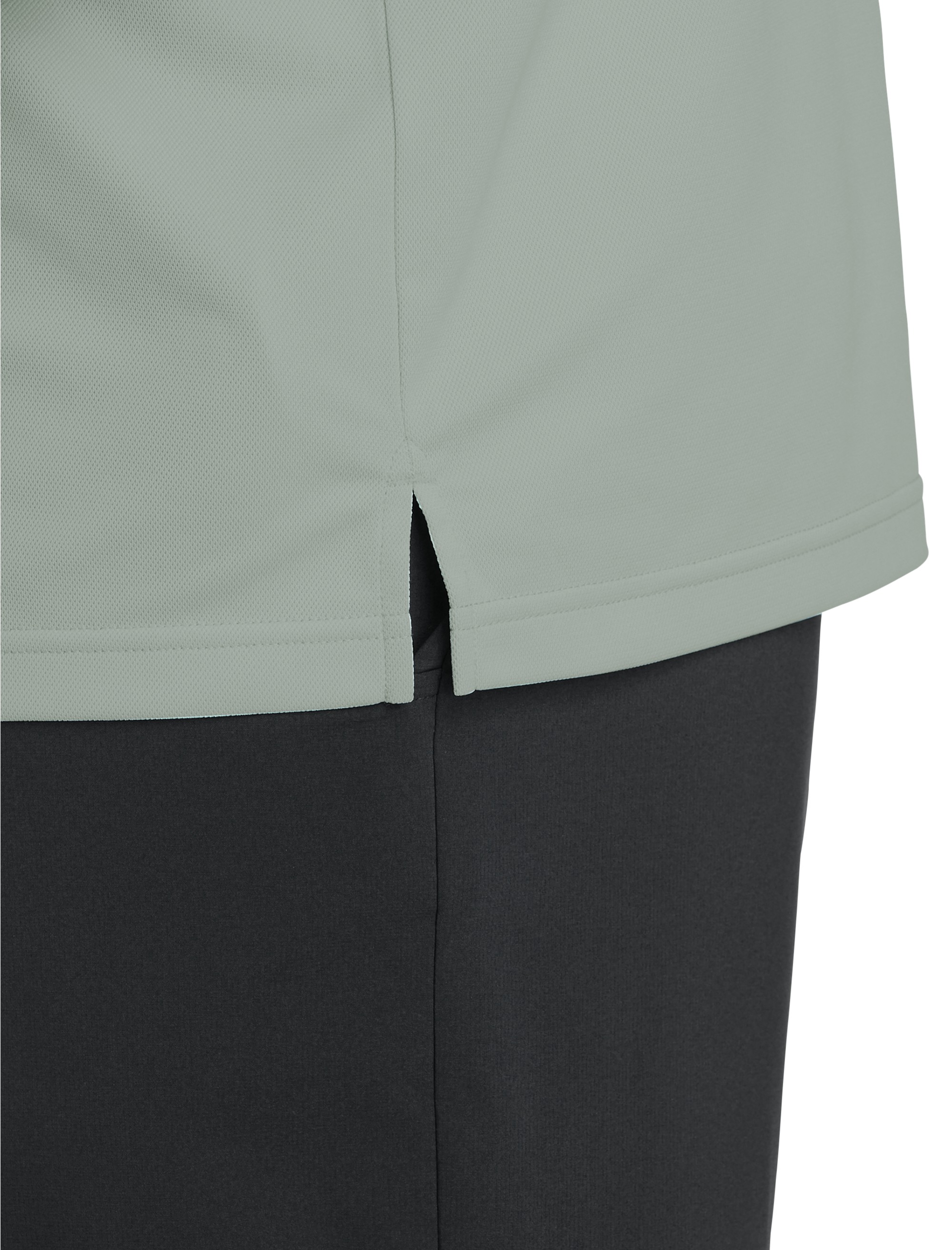 Contrast Solid Polo Shirt - thumbnail 3