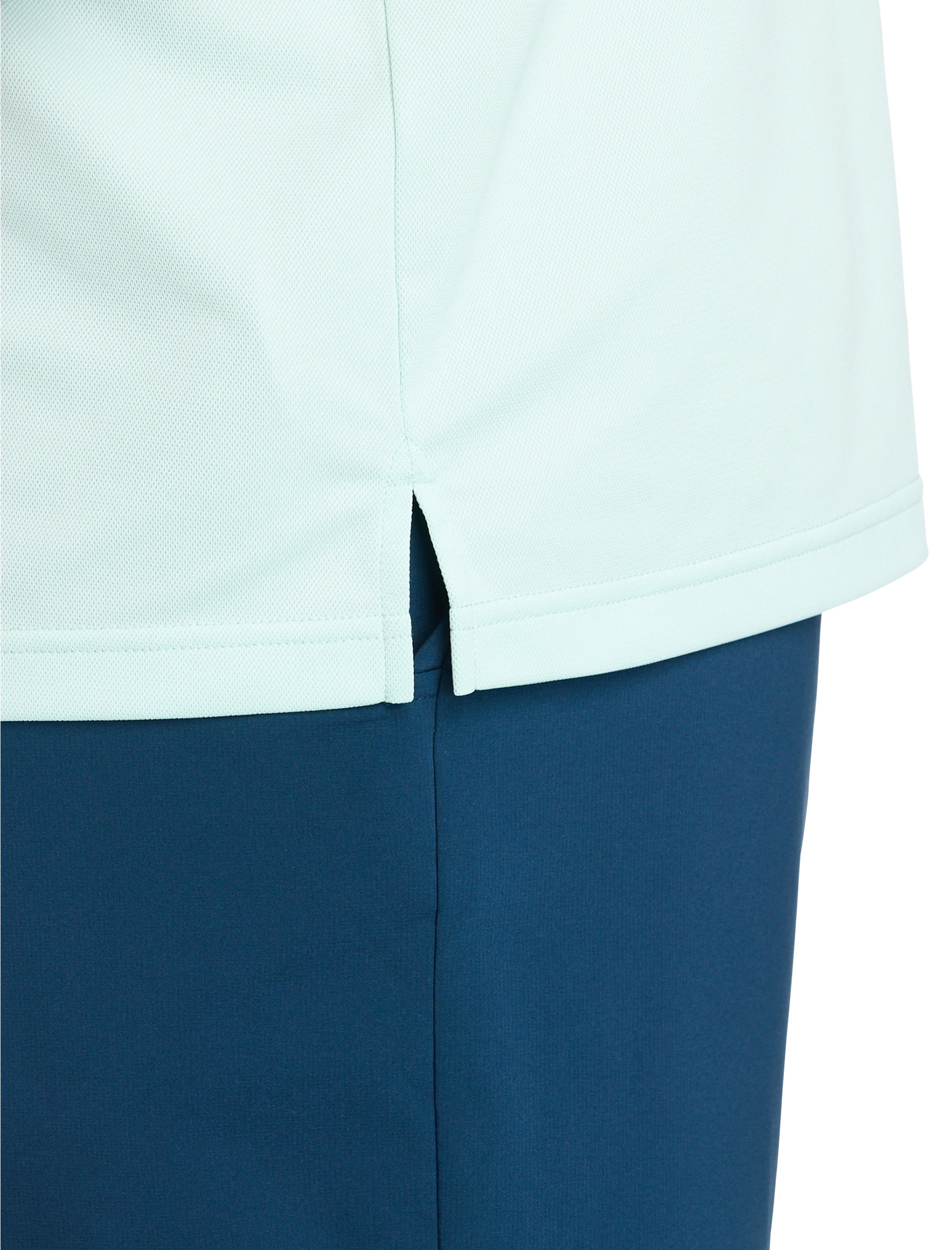 Contrast Solid Polo Shirt - thumbnail 6