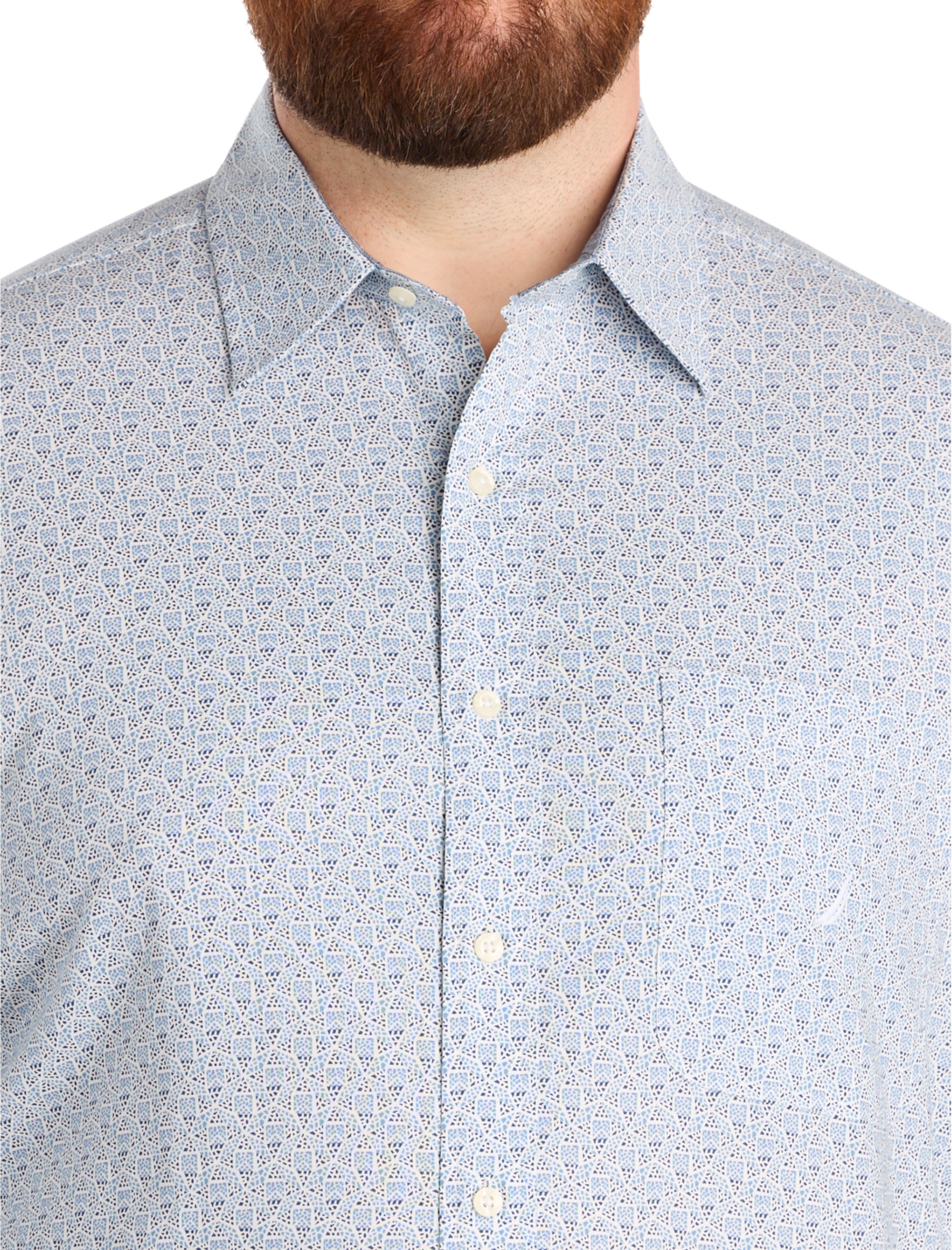 Geometric Print Sport Shirt - thumbnail 3