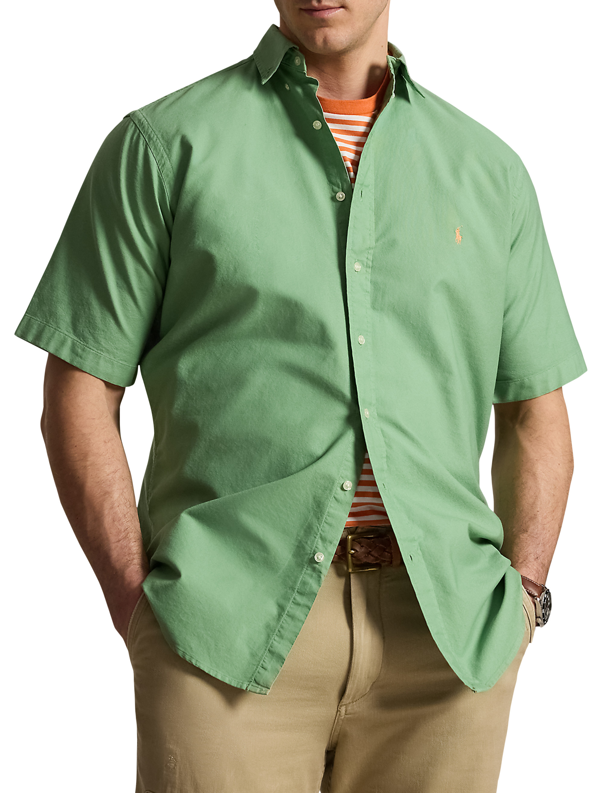 Big + Tall | Polo Ralph Lauren Oxford Sport Shirt | DXL